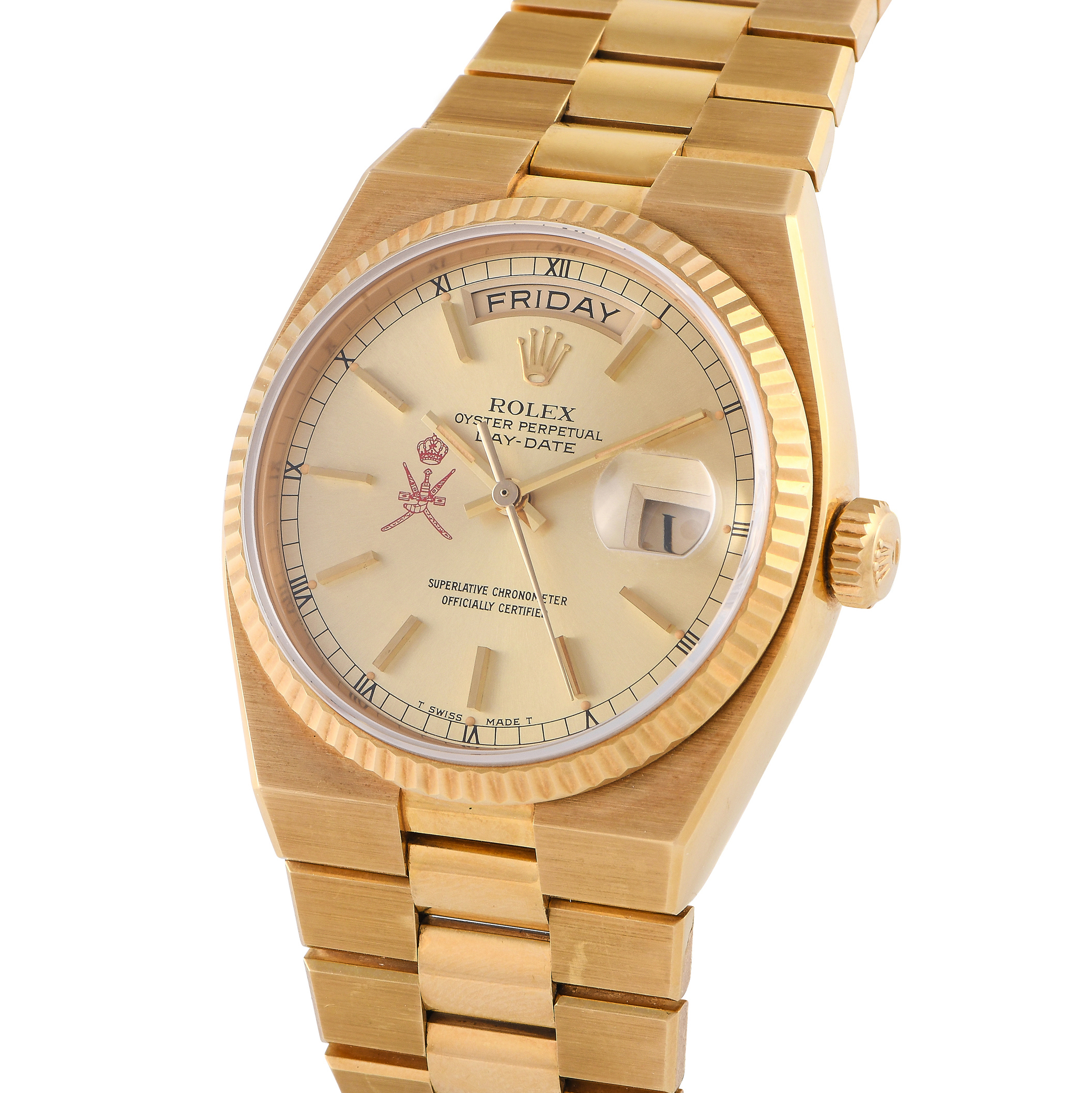 Rolex Oysterquartz Day-Date Khanjar Watch 19018