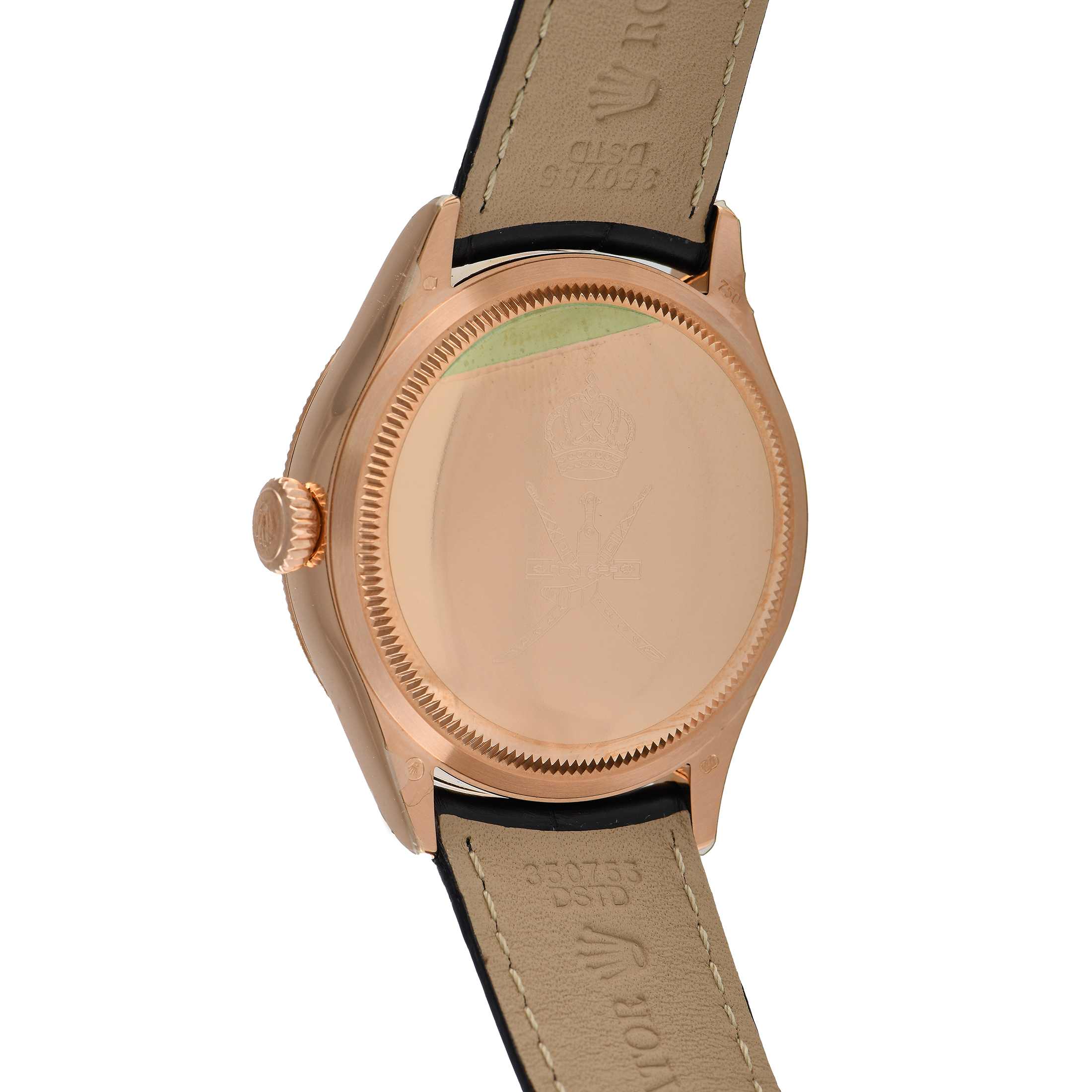 Rolex Cellini Dual Time Khanjar Watch 50525