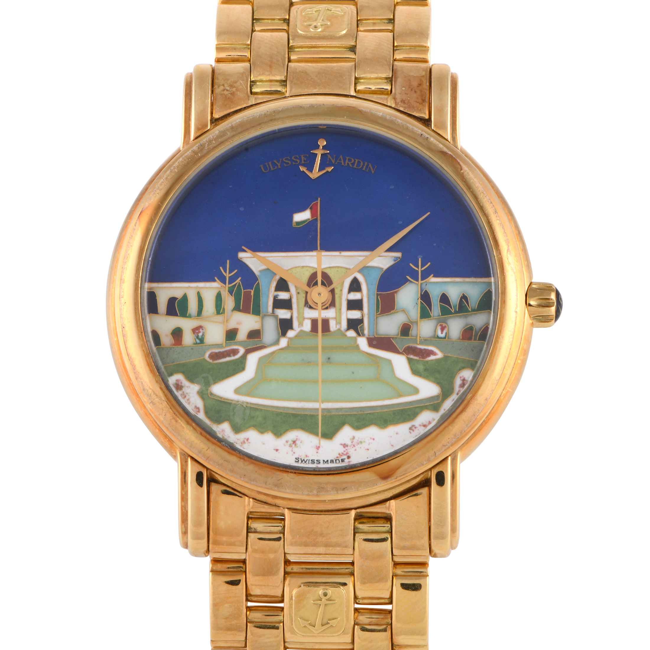 Ulysse Nardin San Marco Palace of Sultan Qaboos Enamel Dial Watch 131-77-9