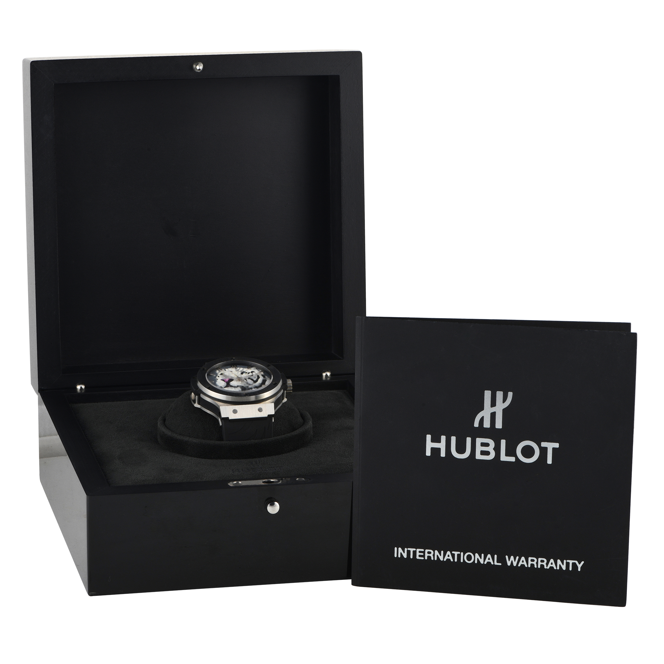 Hublot Big Bang Black Jaguar White Tiger Piece Unique Watch 316.SX.2724.RX.BJW17