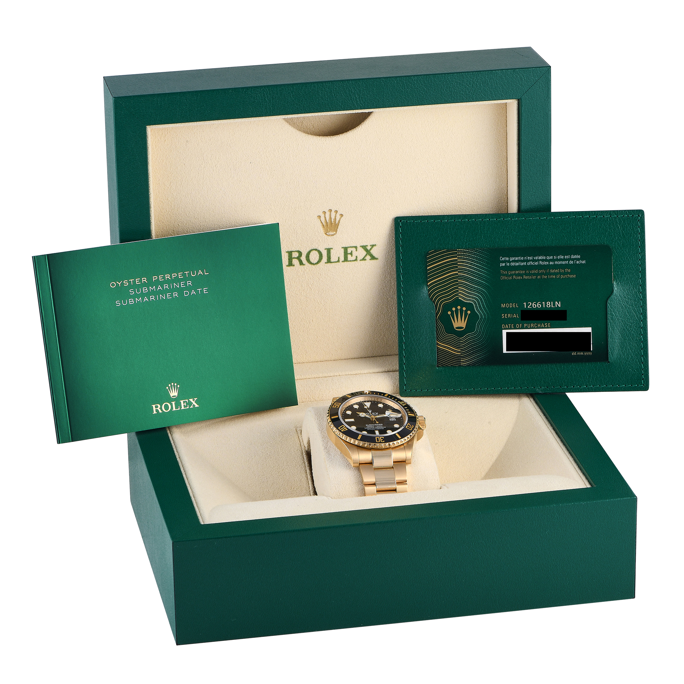 Rolex Submariner Date Watch 126618LN