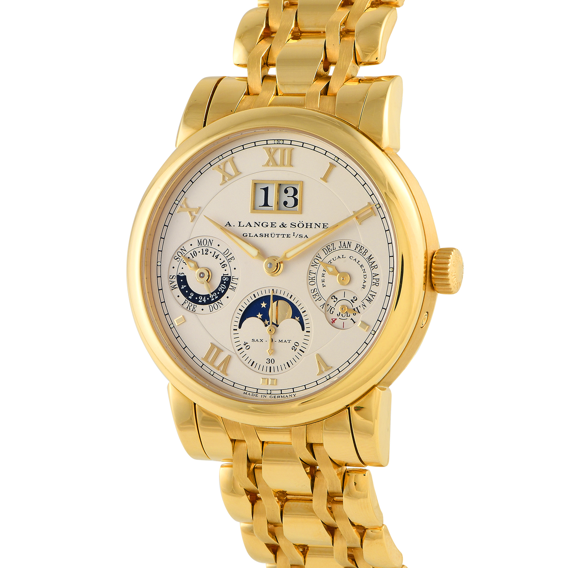 A. Lange & Sohne Langematik Perpetual Calendar Watch 310.221E - Image 2