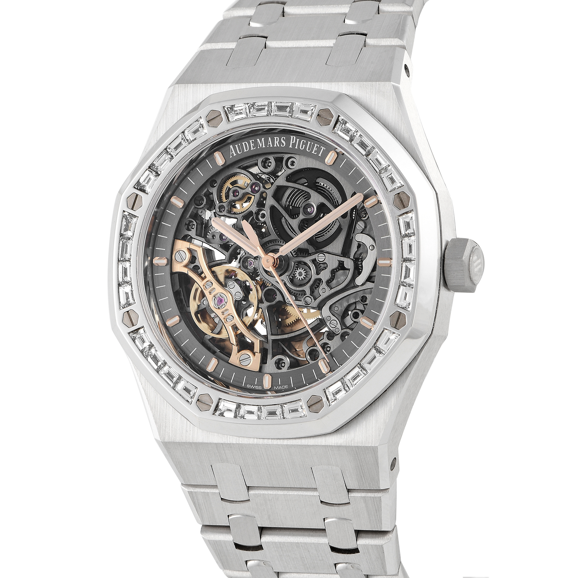Audemars Piguet Royal Oak Double Balance Wheel Openworked Watch 15412BC.ZZ.1220BC.01