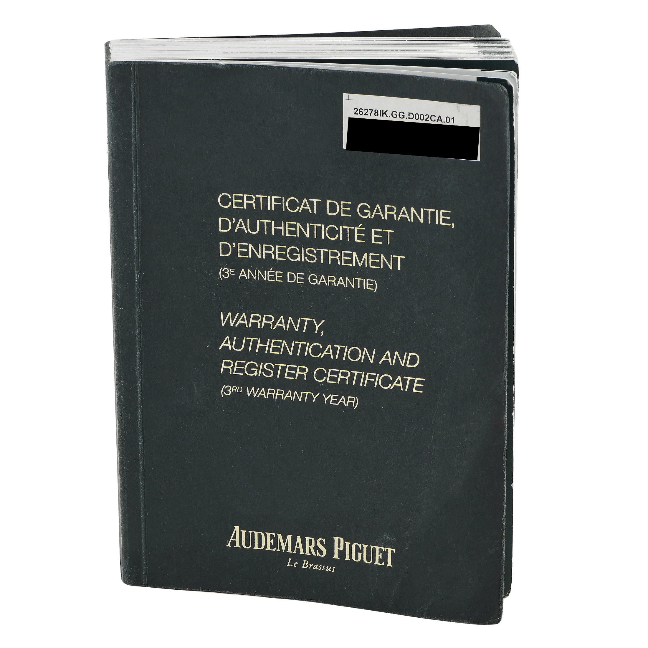 Audemars Piguet Royal Oak Offshore Tour Auto 2009 Watch 26278IK.GG.D002CA.01