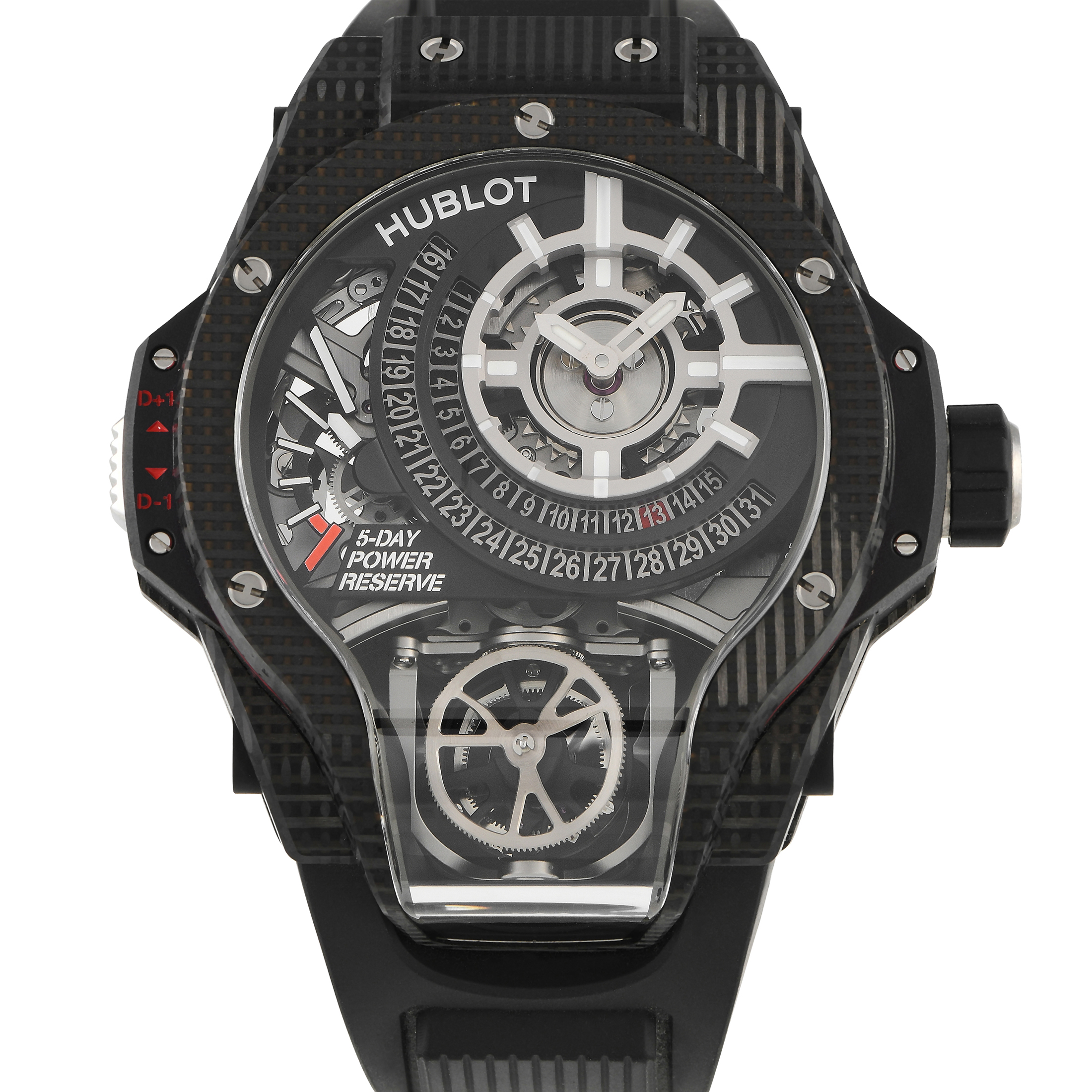 時計 Hublot watch Hublot MP-09 Tourbillon Bi-Axis 3D Carbon Watch 909.QD.1120.RX