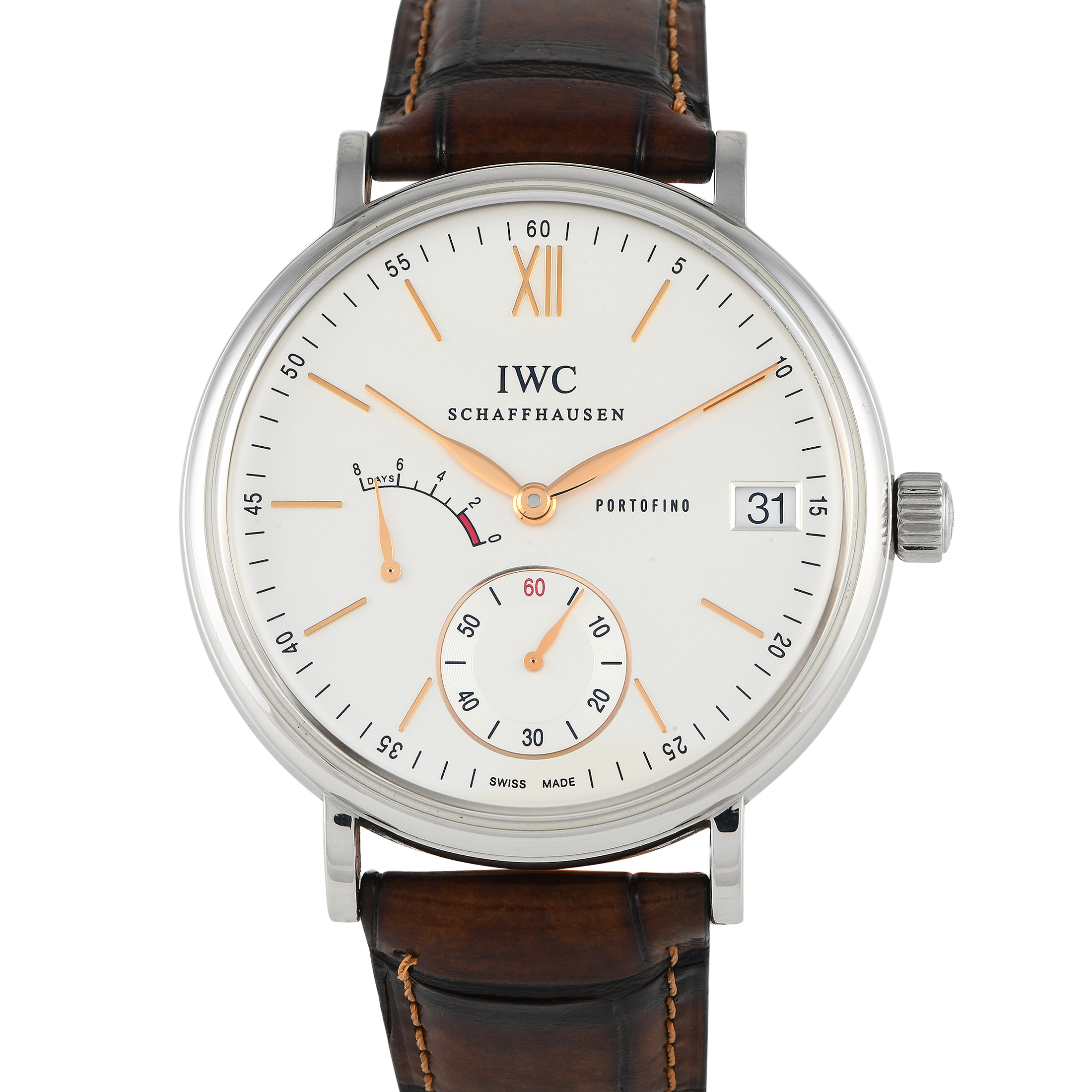 IWC Portofino Hand-Wound Eight Days Watch IW510103
