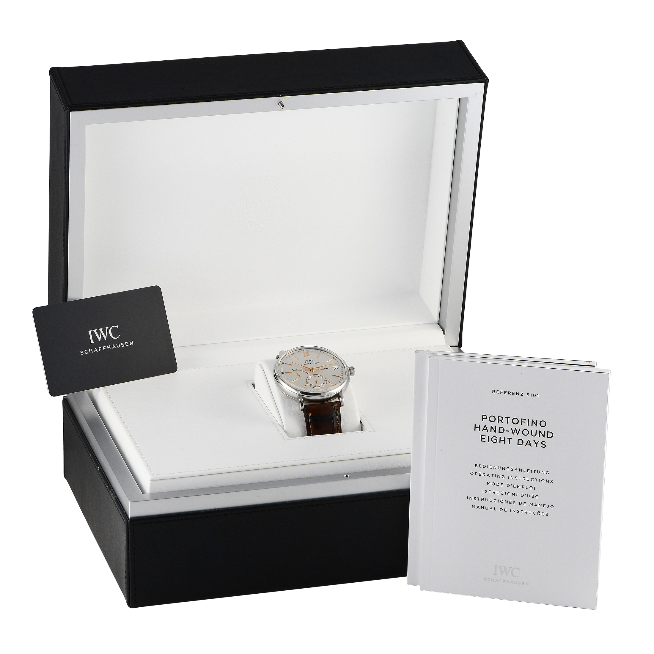 IWC Portofino Hand-Wound Eight Days Watch IW510103