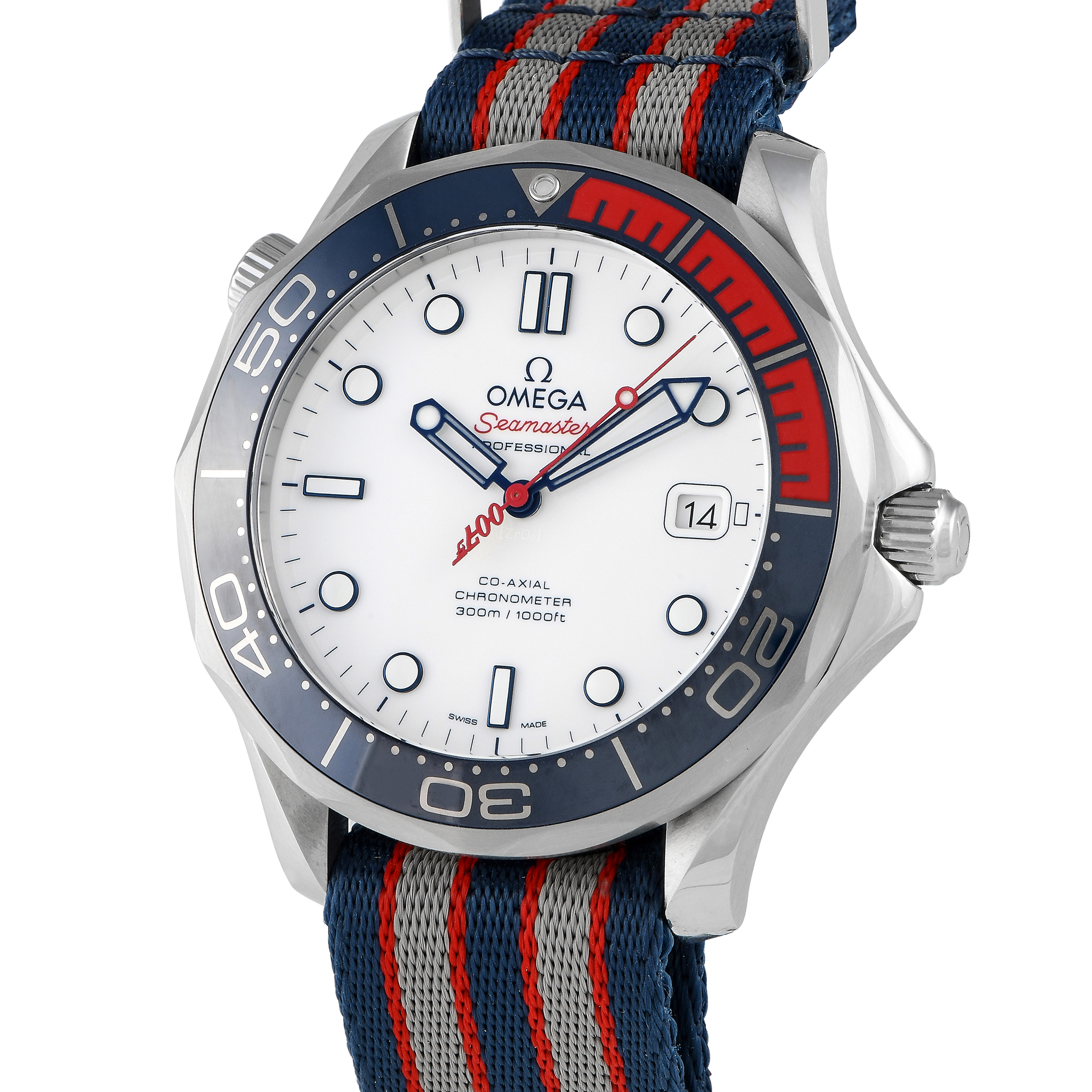 Omega Seamaster Diver 300m Commander's Limited Edition Watch 212.32.41.20.04.001 - Image 2