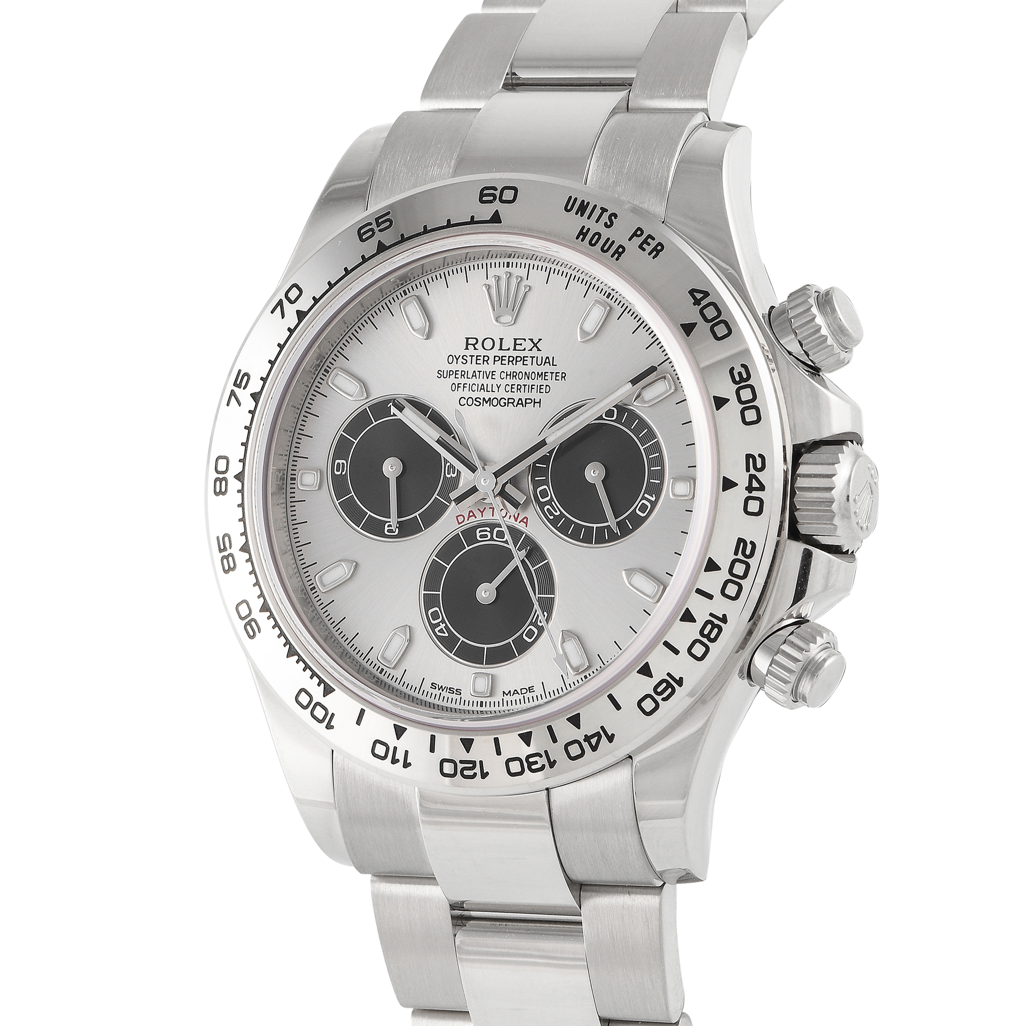Rolex Daytona 18K White Gold Watch 116509