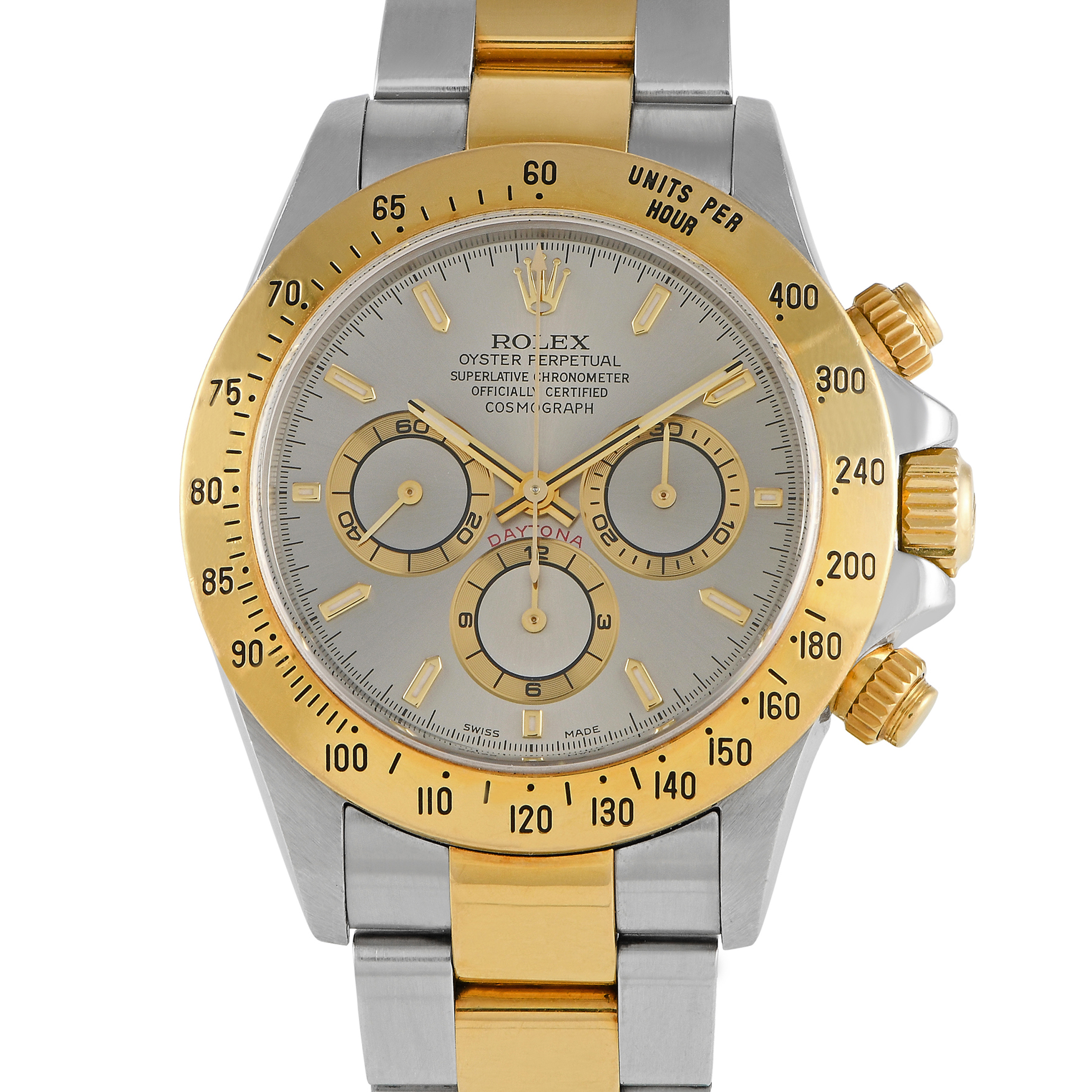 Rolex Daytona Zenith Watch 16523 - 40mm - Silver