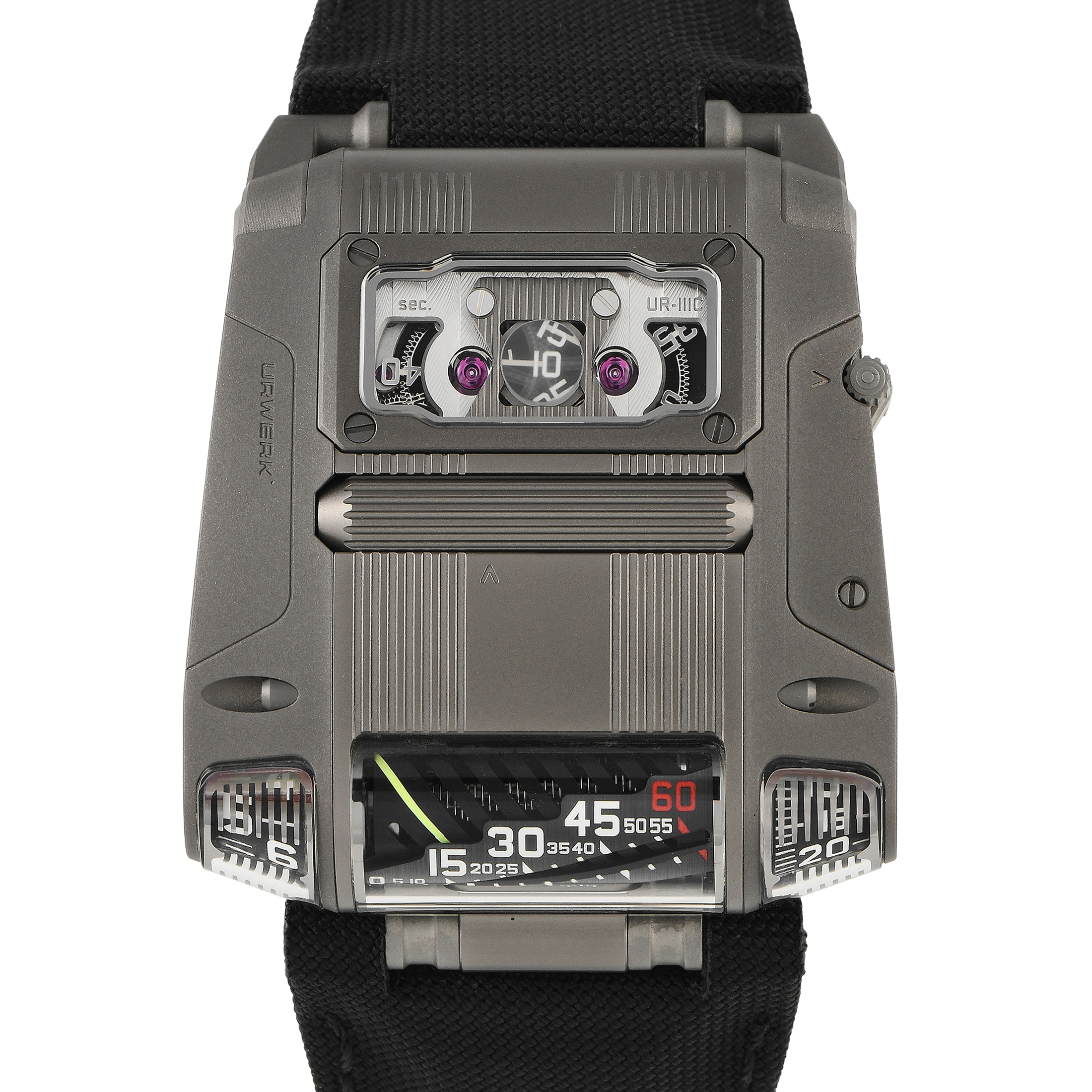 Urwerk Gunmetal Limited Edition Watch UR-111C