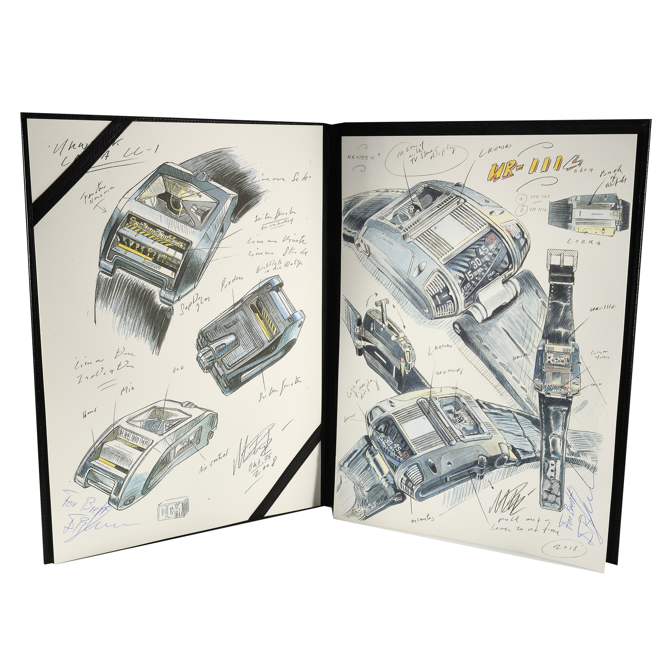 Urwerk Gunmetal Limited Edition Watch UR-111C - Image 7