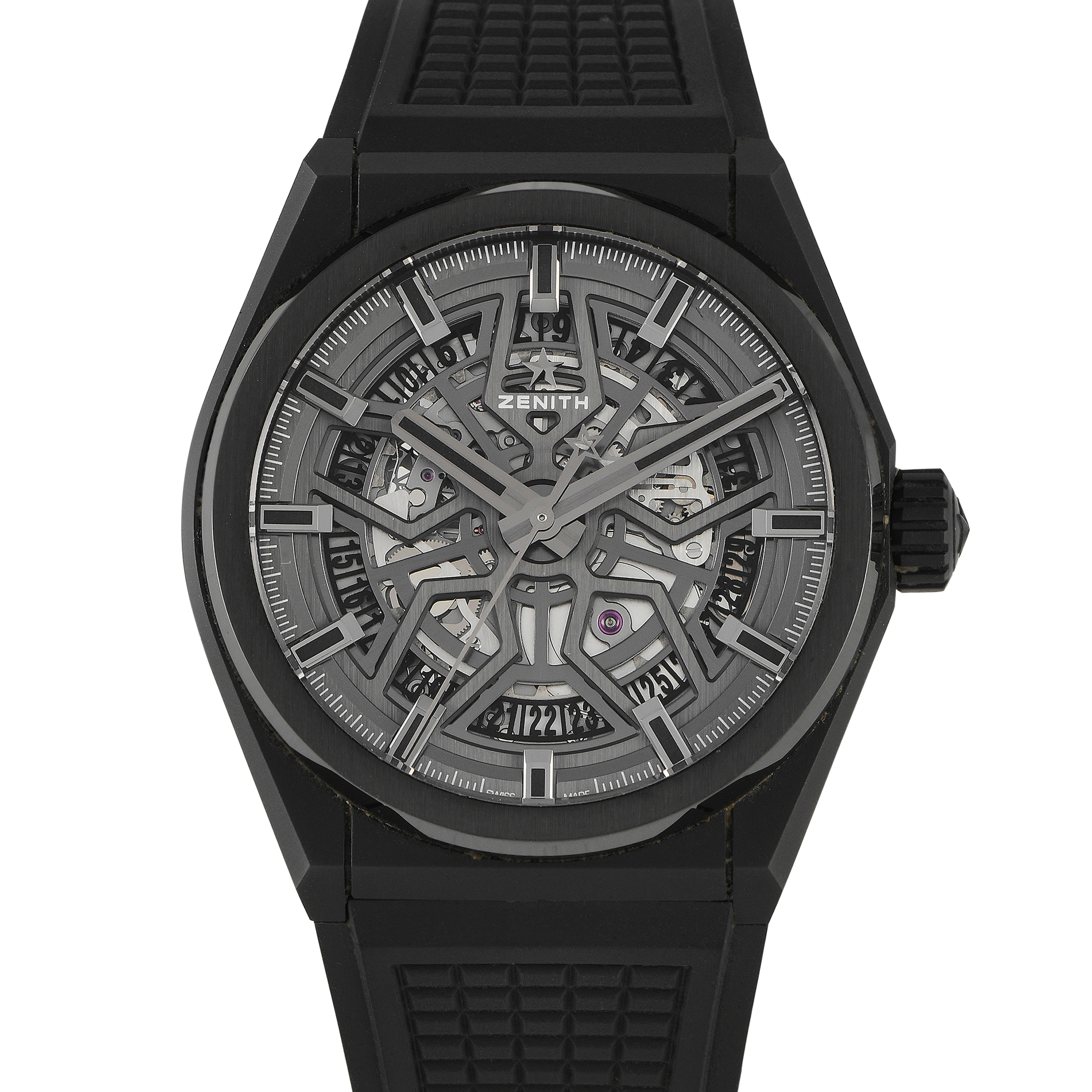 Zenith Defy Classic Black Ceramic Watch 49.9000.670/77.R782