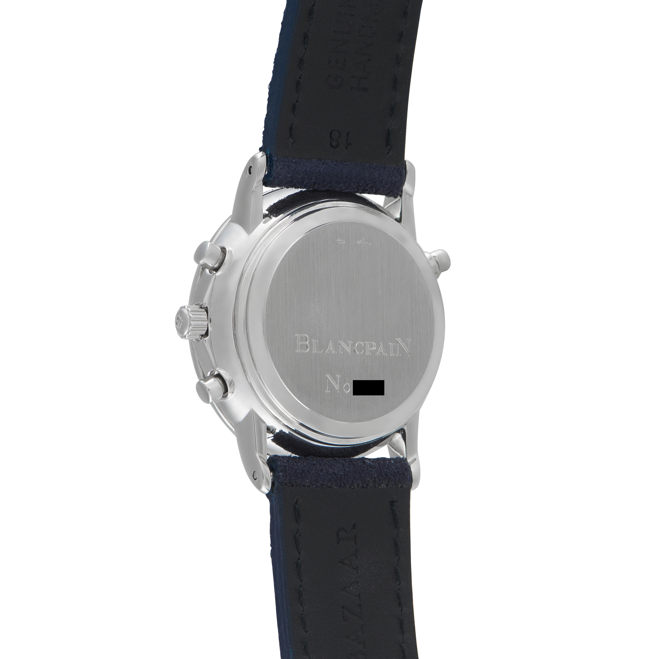 Blancpain Villeret Split Seconds Chronograph Platinum Watch 1186-3427-55 - Image 3