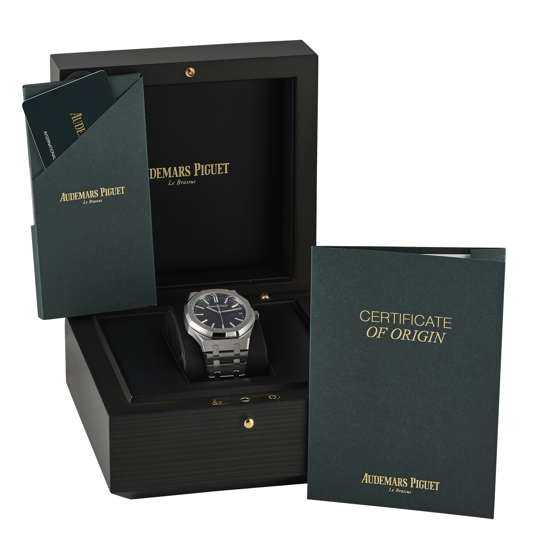 Audemars Piguet Royal Oak 50th Anniversary Green Dial Watch 15510ST.OO.1320ST.04