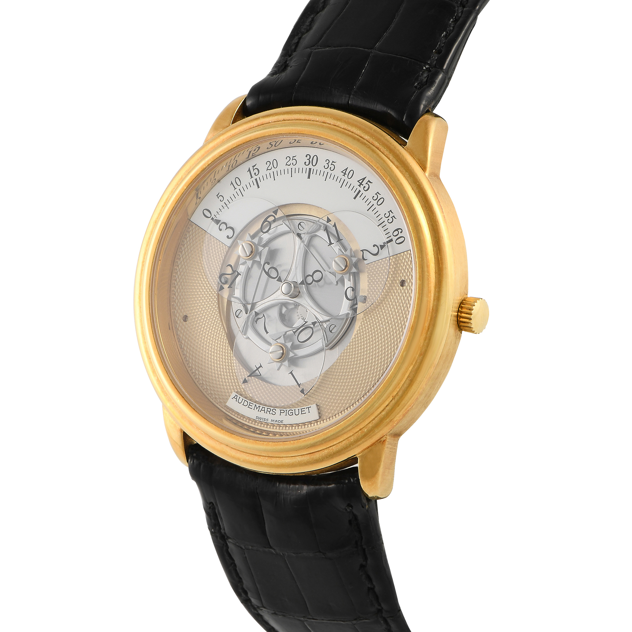 Audemars Piguet Star Wheel Yellow Gold Watch 25720BA