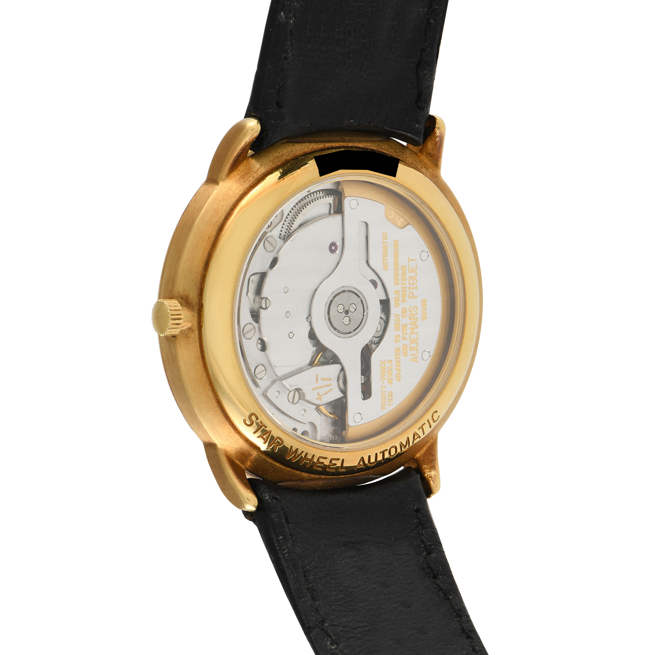 Audemars Piguet Star Wheel Yellow Gold Watch 25720BA