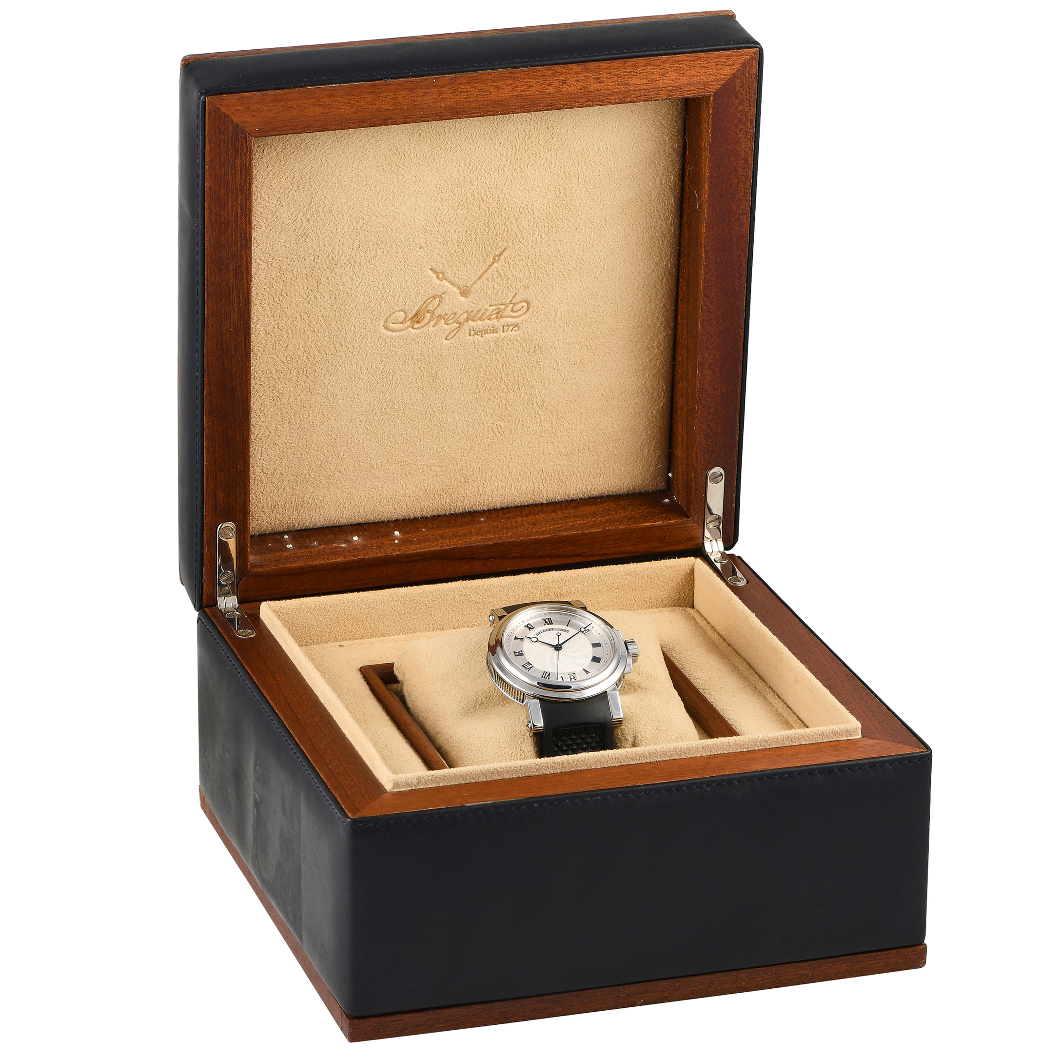 Breguet Marine Big Date Watch 5817ST/12/5V8 - Image 5