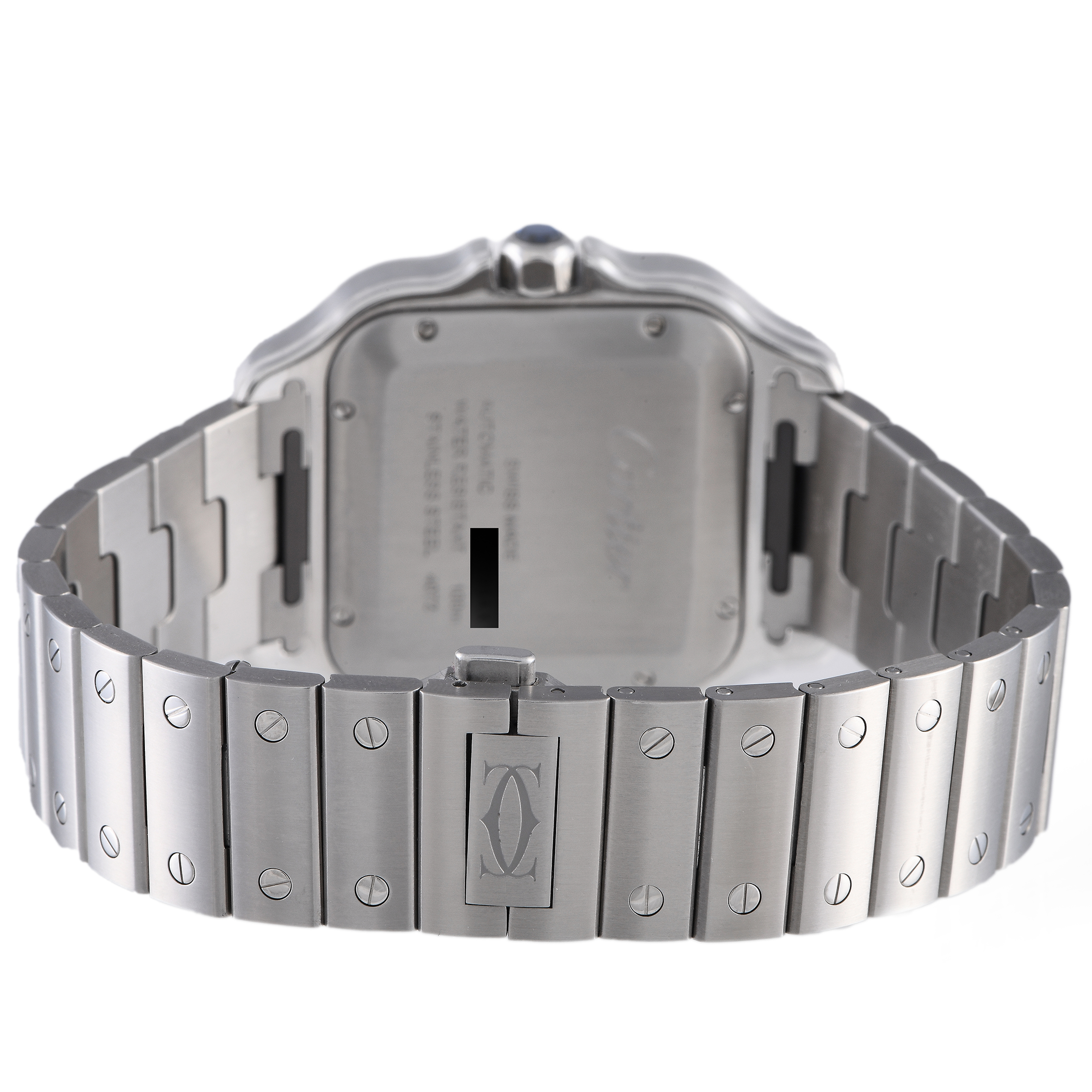 Cartier Santos de Cartier Blue Dial Large Model Watch WSSA0030