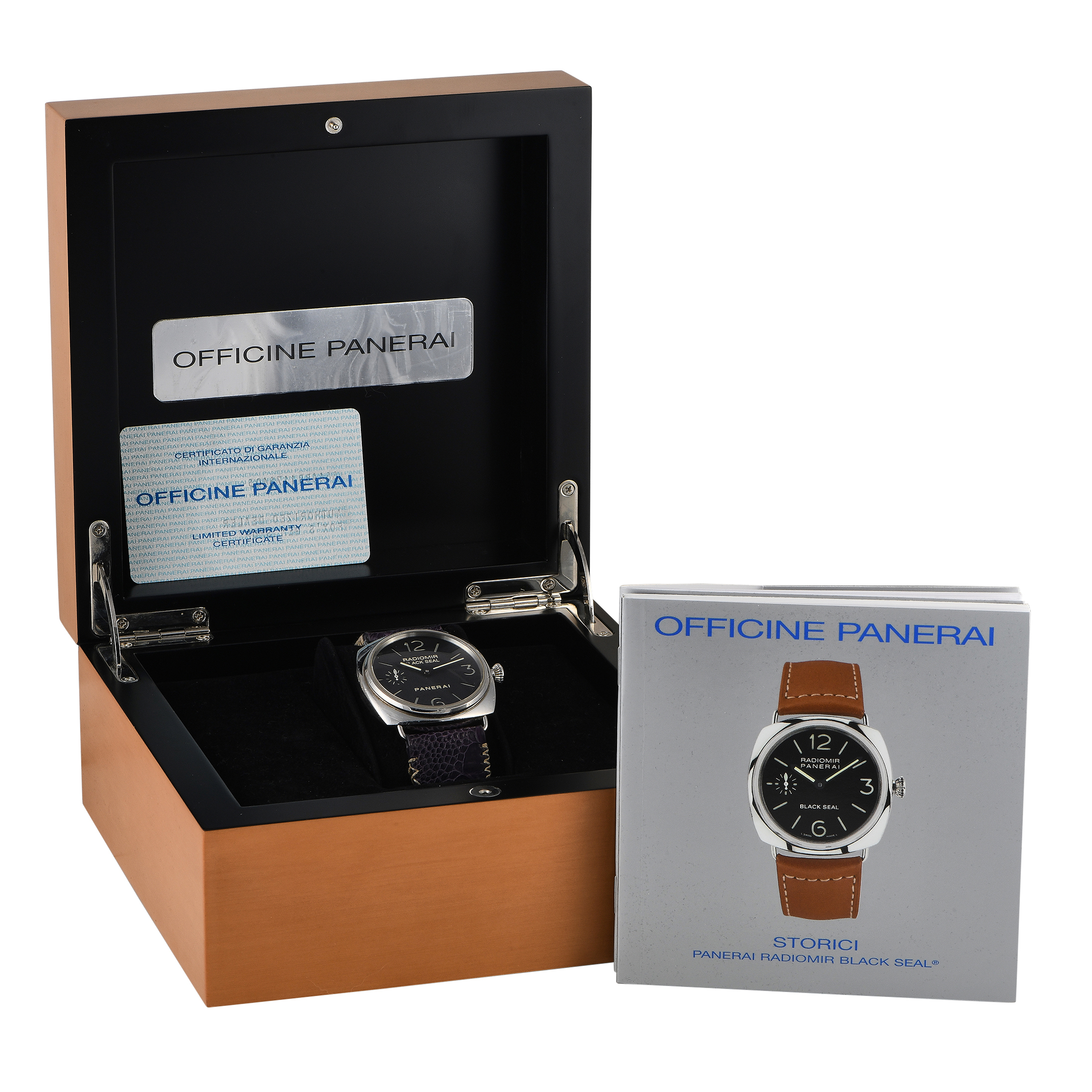 Officine Panerai Radiomir Black Seal Watch PAM00183