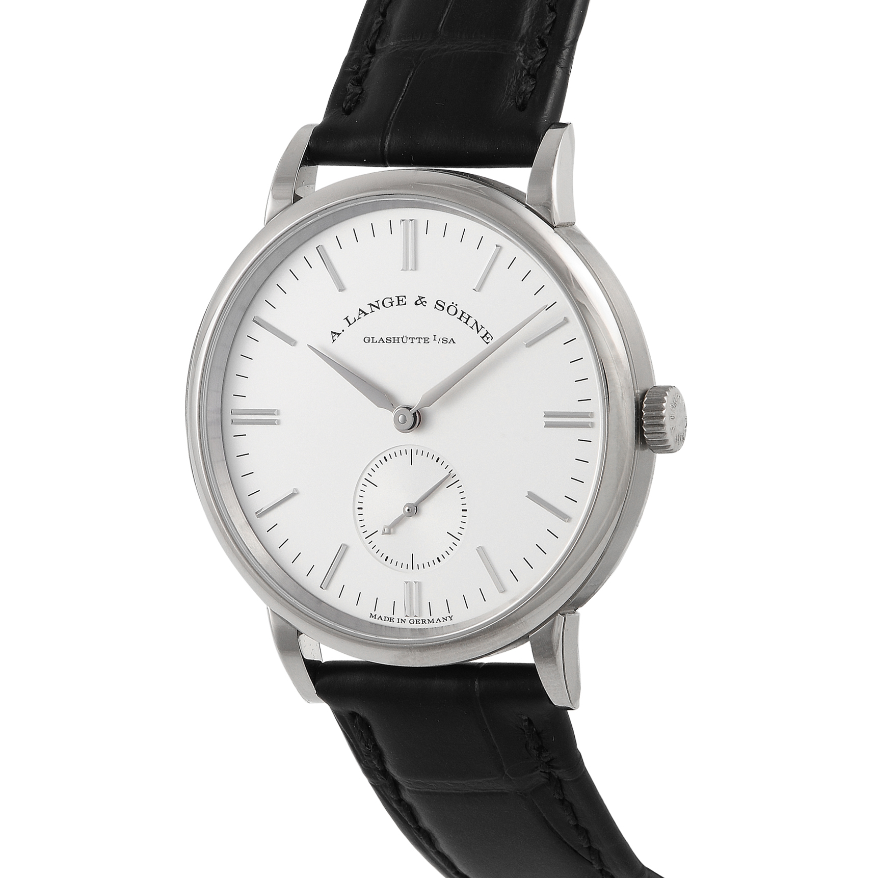 A. Lange & Sohne A. Lange & Sohne Saxonia White Gold Watch 219.026 - Image 2