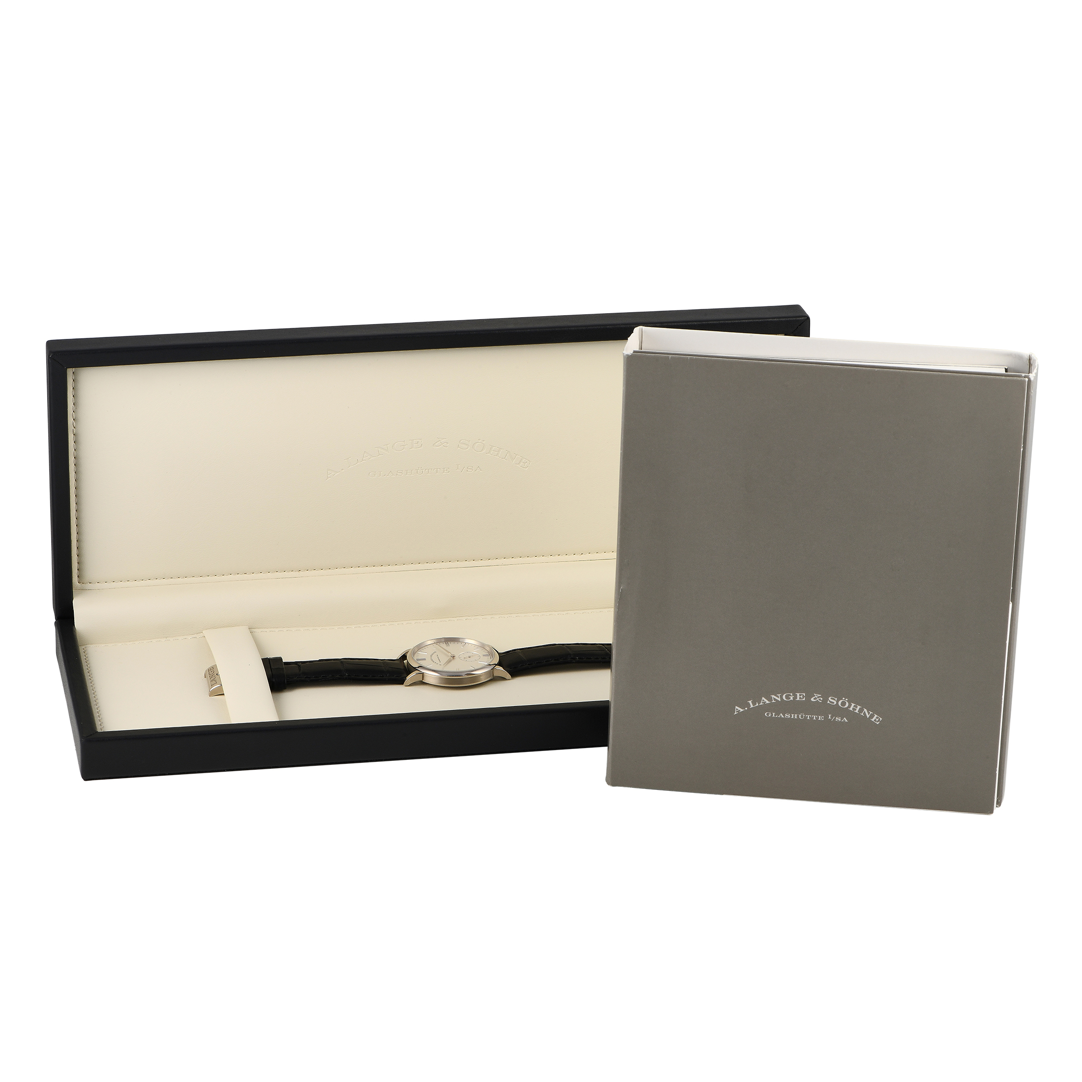 A. Lange & Sohne A. Lange & Sohne Saxonia White Gold Watch 219.026 - Image 5