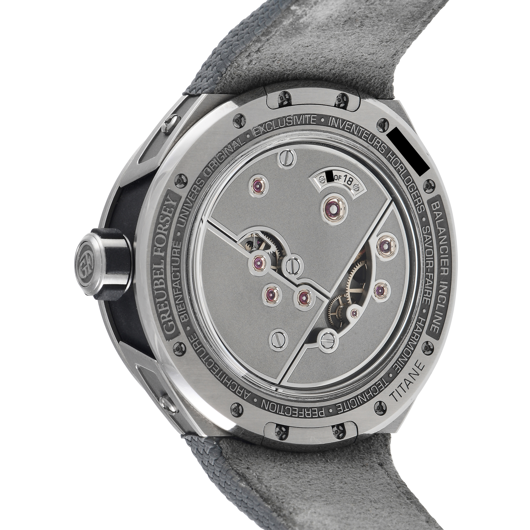 Greubel Forsey Balancier S Incline Titanium Watch