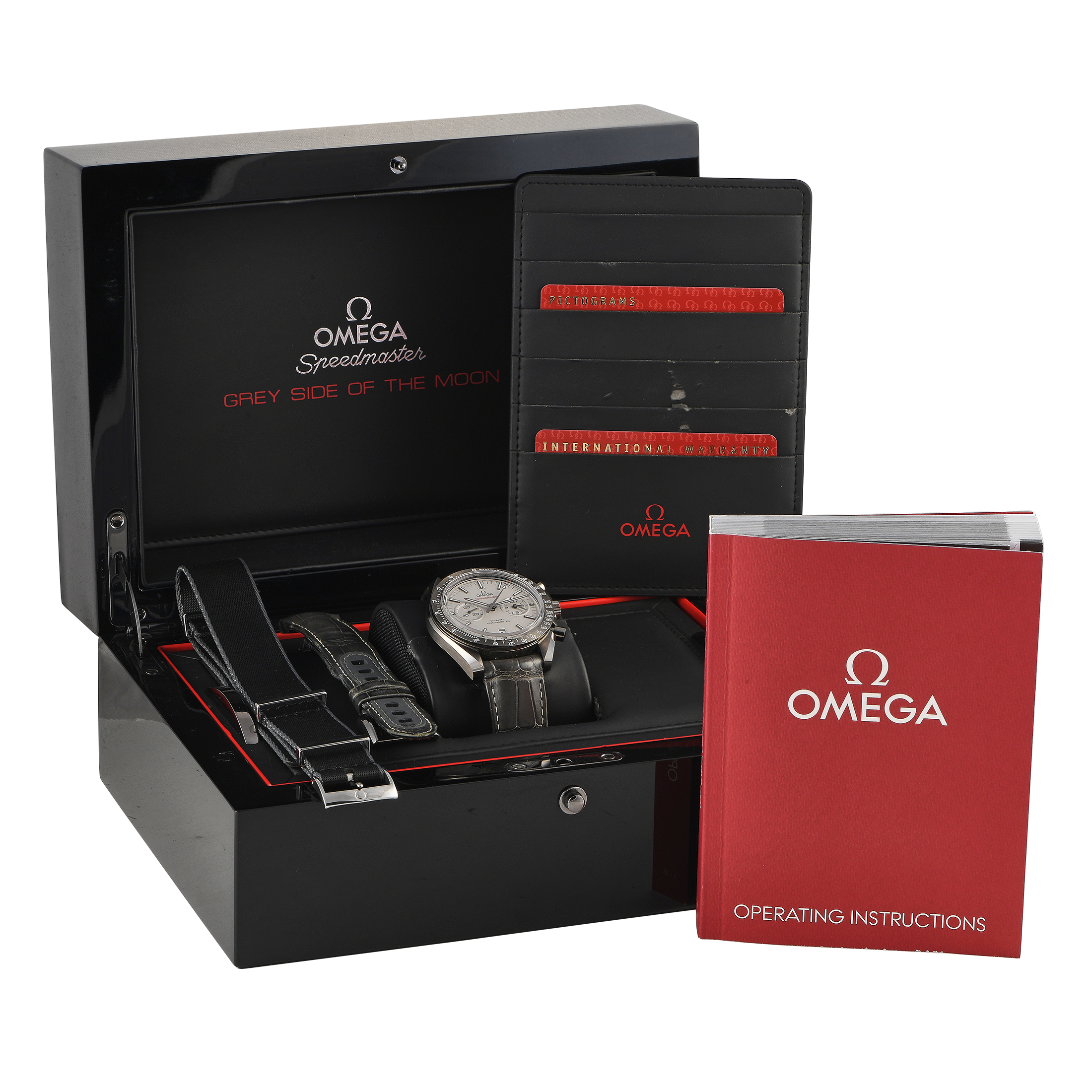 Omega Speedmaster Grey Side of the Moon Watch 311.93.44.51.99.001 - Image 5