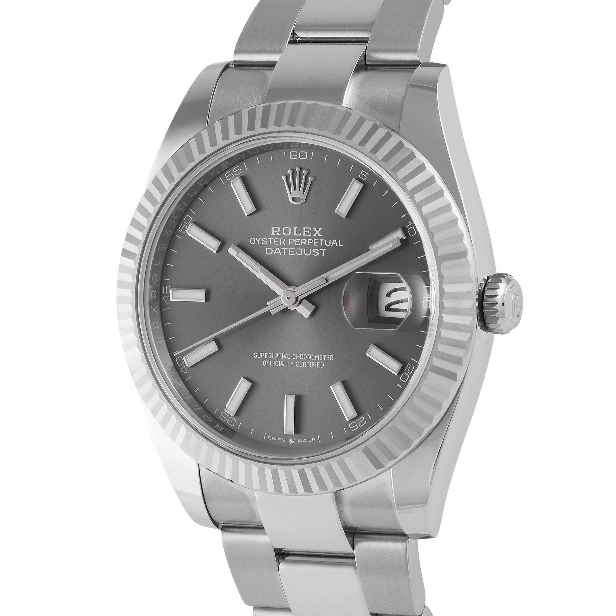 Rolex Datejust 41 Slate Dial Watch 126334 - Image 2