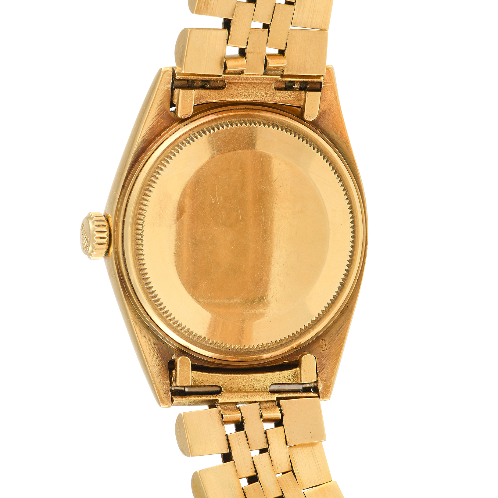 Rolex Datejust Khanjar Dial Yellow Gold Watch 1600 - Image 3