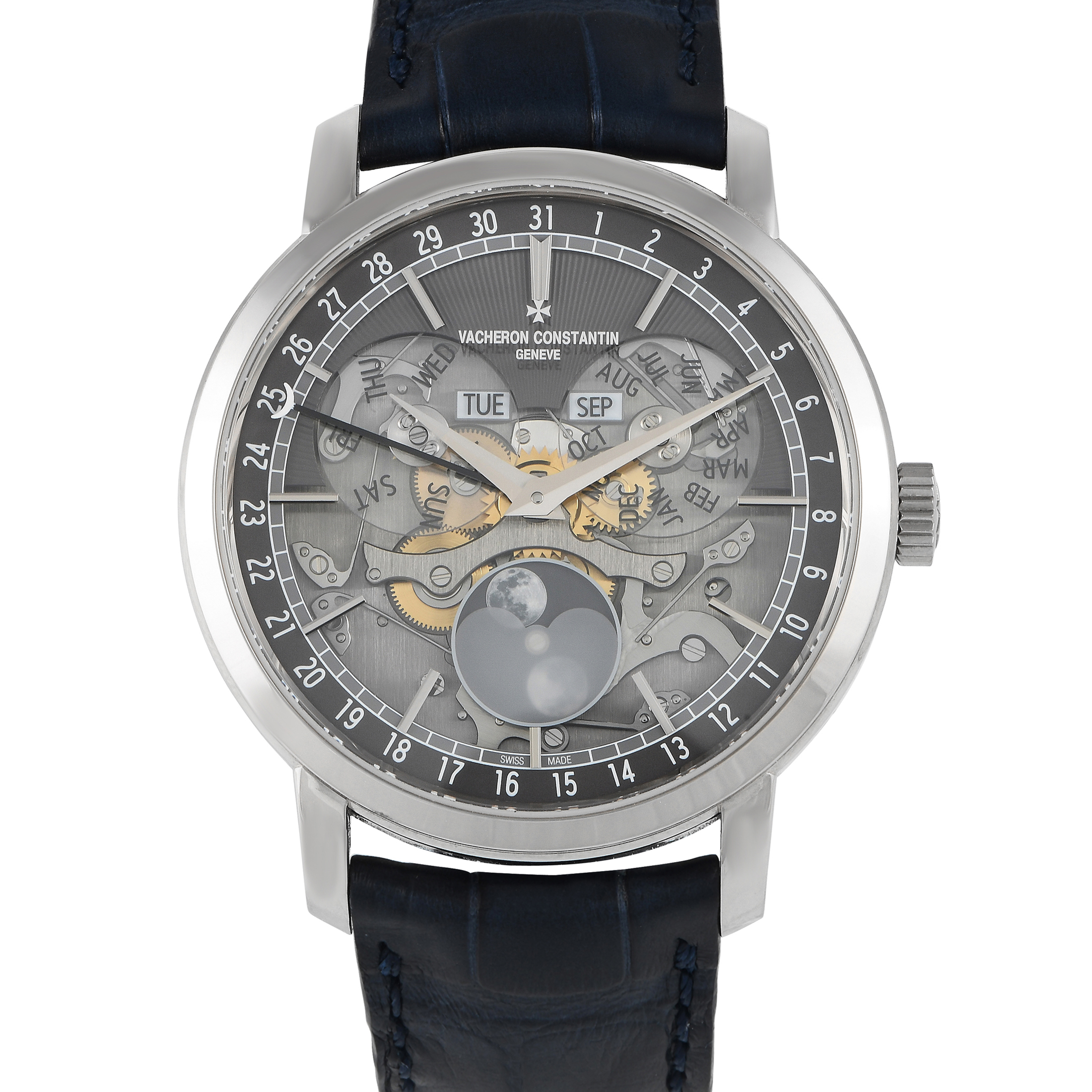 Vacheron Constantin Traditionnelle Complete Calendar Openface Watch 4020T/000G-B655