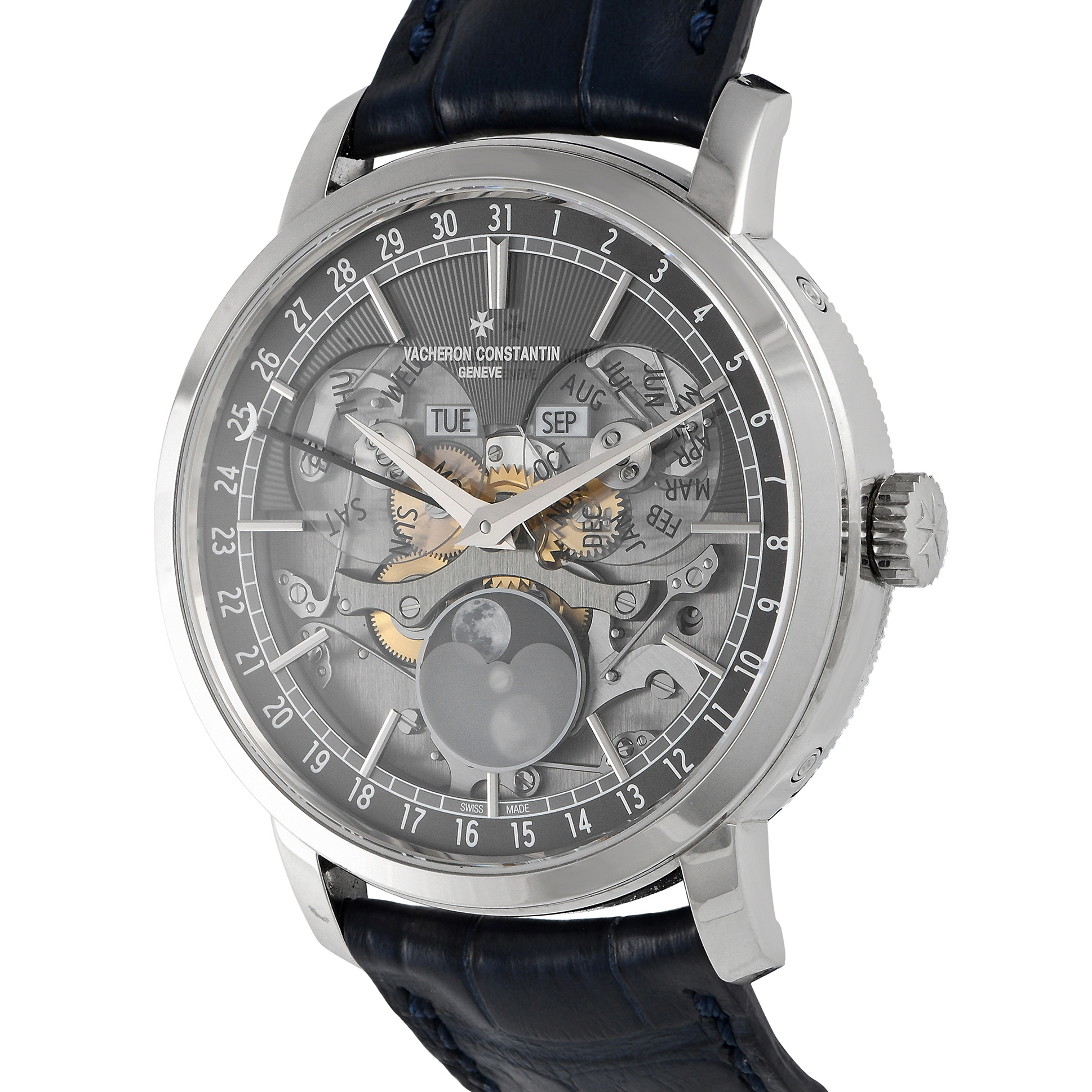 Vacheron Constantin Traditionnelle Complete Calendar Openface Watch 4020T/000G-B655 - Image 2