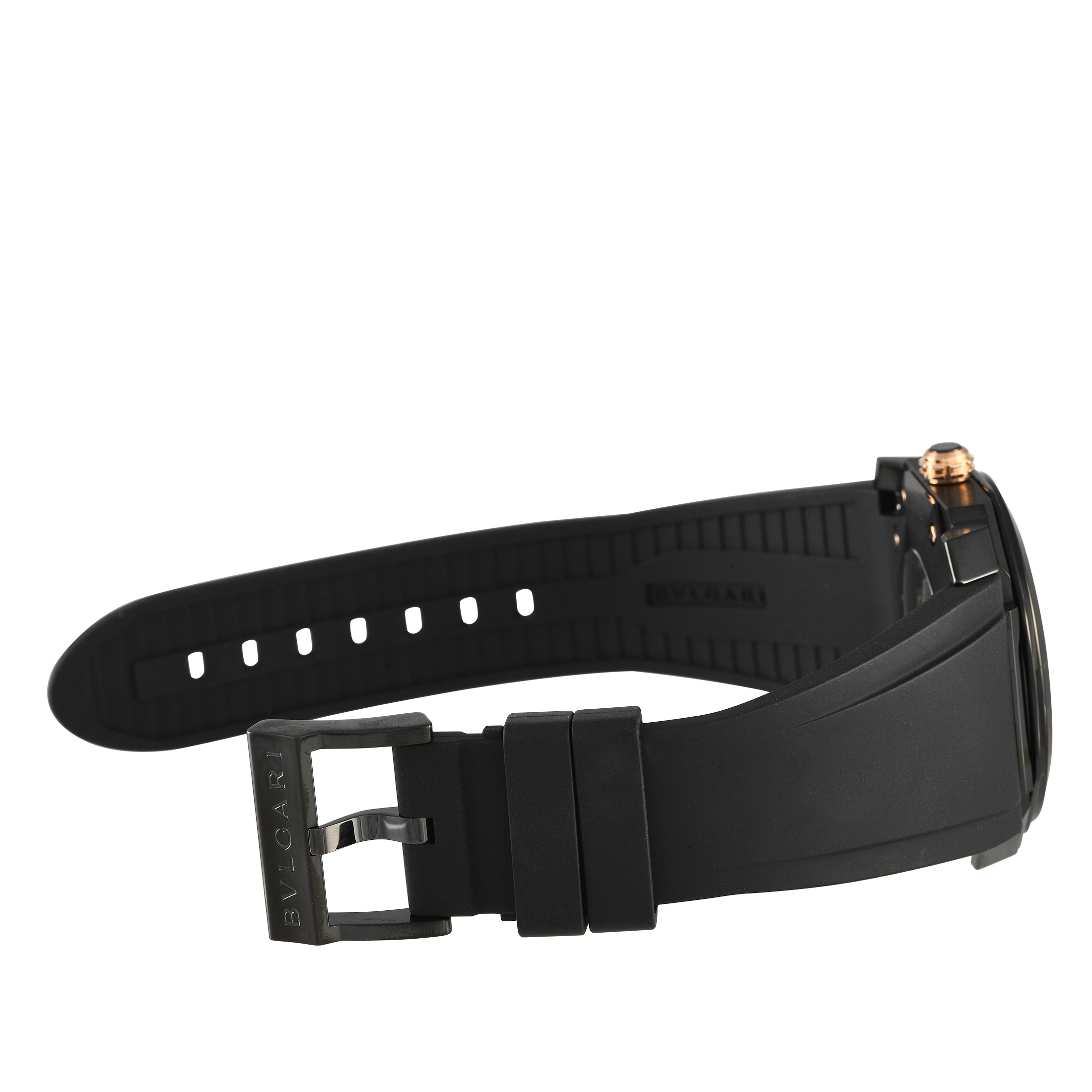 Bvlgari Octo Solotempo Black DLC Steel Watch 102581 - Image 4