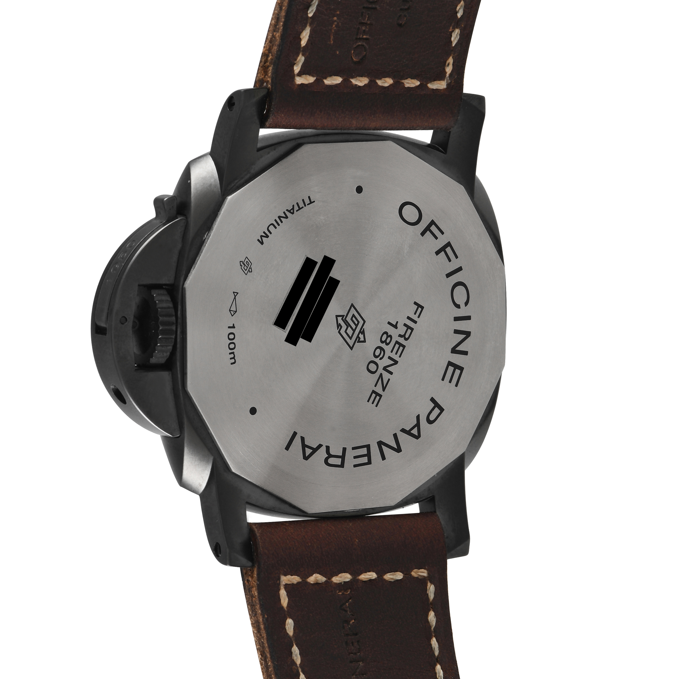 Officine Panerai Luminor 1950 3 Days Titanio DLC Men's Watch PAM00629