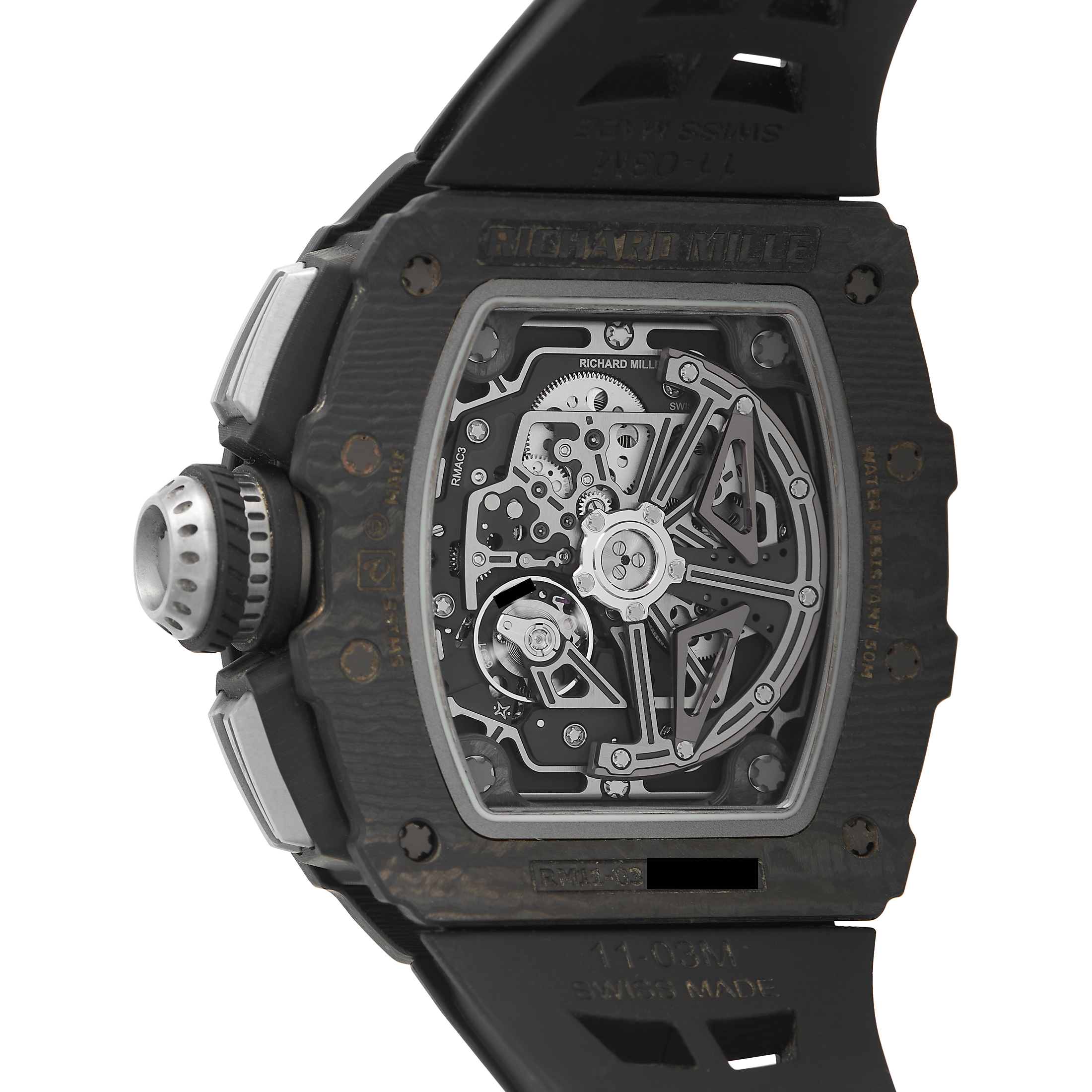 Richard Mille RM11-03 Carbon Flyback Chronograph Watch RM11-03 NTPT