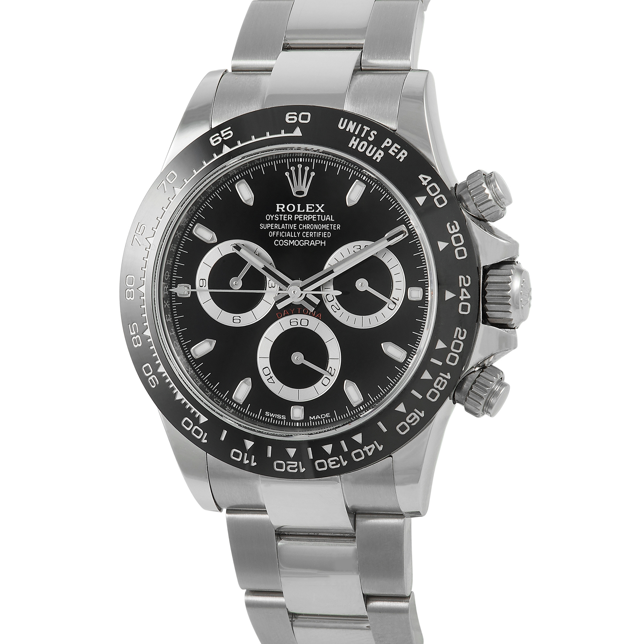 Rolex Daytona Black Dial Watch 116500LN