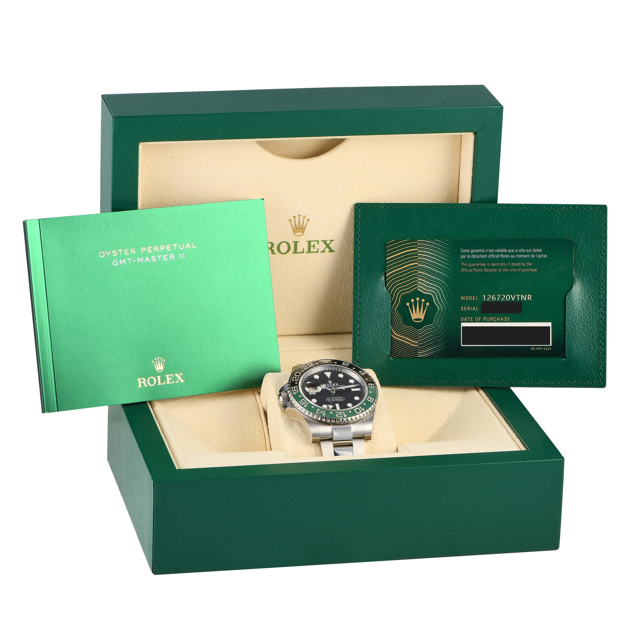 Rolex GMT-Master II Left-Hand Watch 126720VTNR