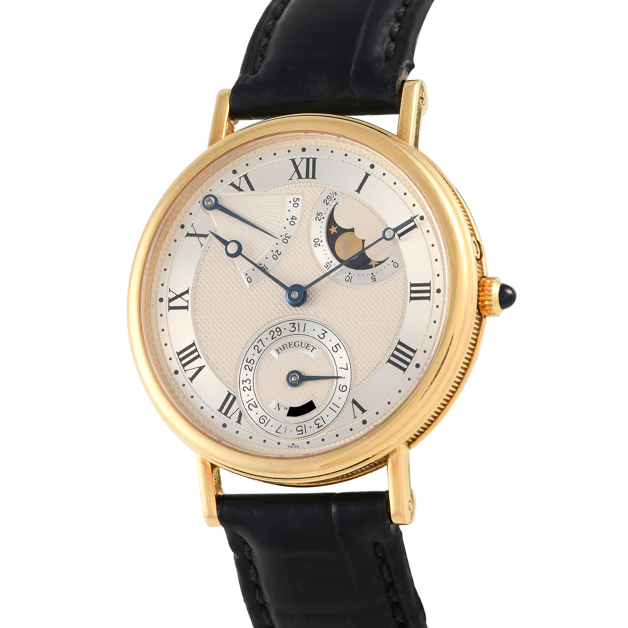 Breguet Classique Power Reserve 18K Yellow Gold Watch 3130BA - Image 2