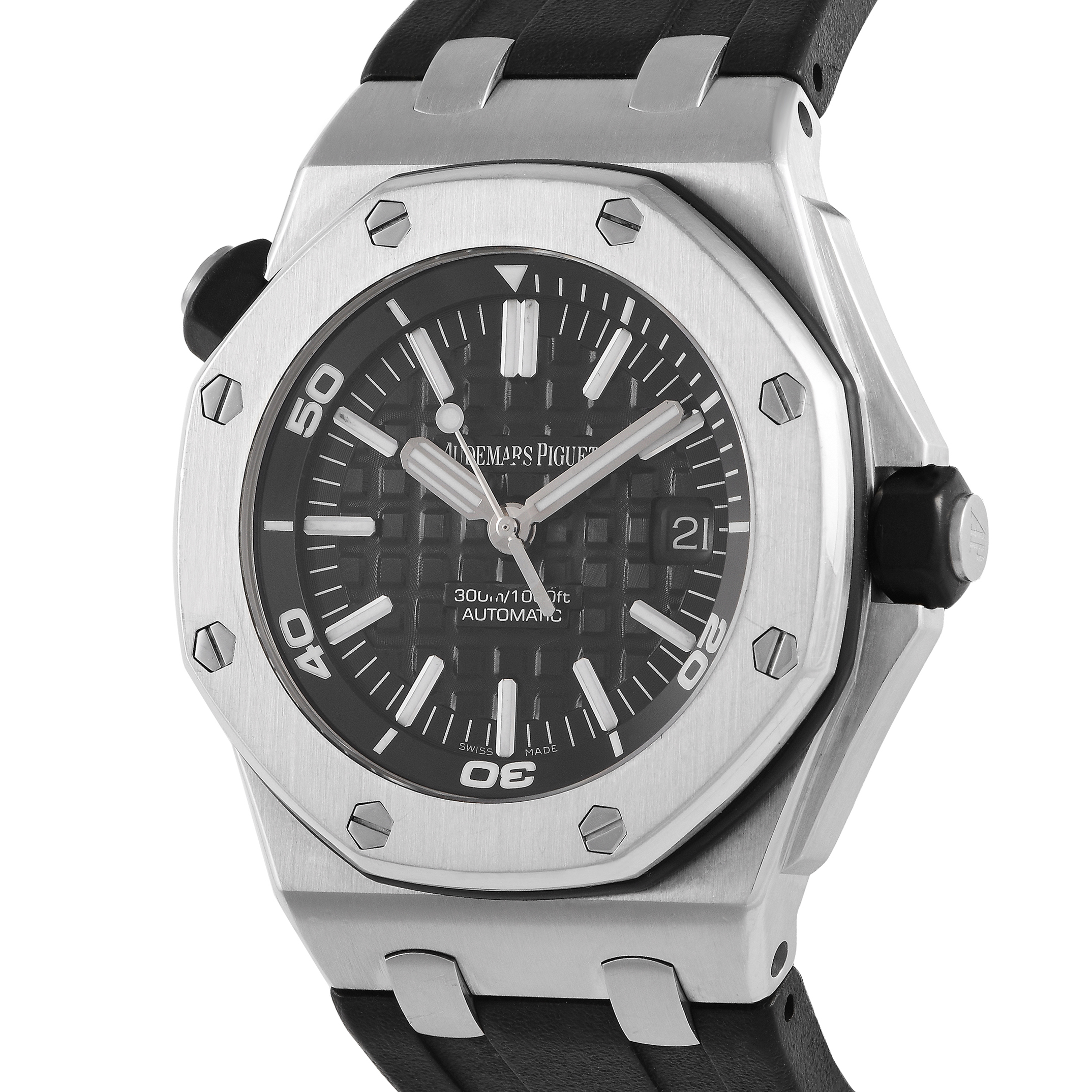 Audemars Piguet Royal Oak Offshore Diver Watch 15703ST.OO.A002CA.01