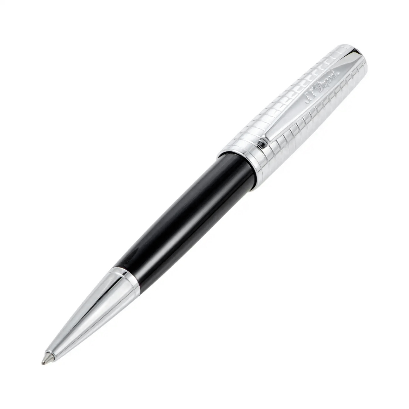 S.T. Dupont Saint Michel Ballpoint Pen in Black Lacquer 440140