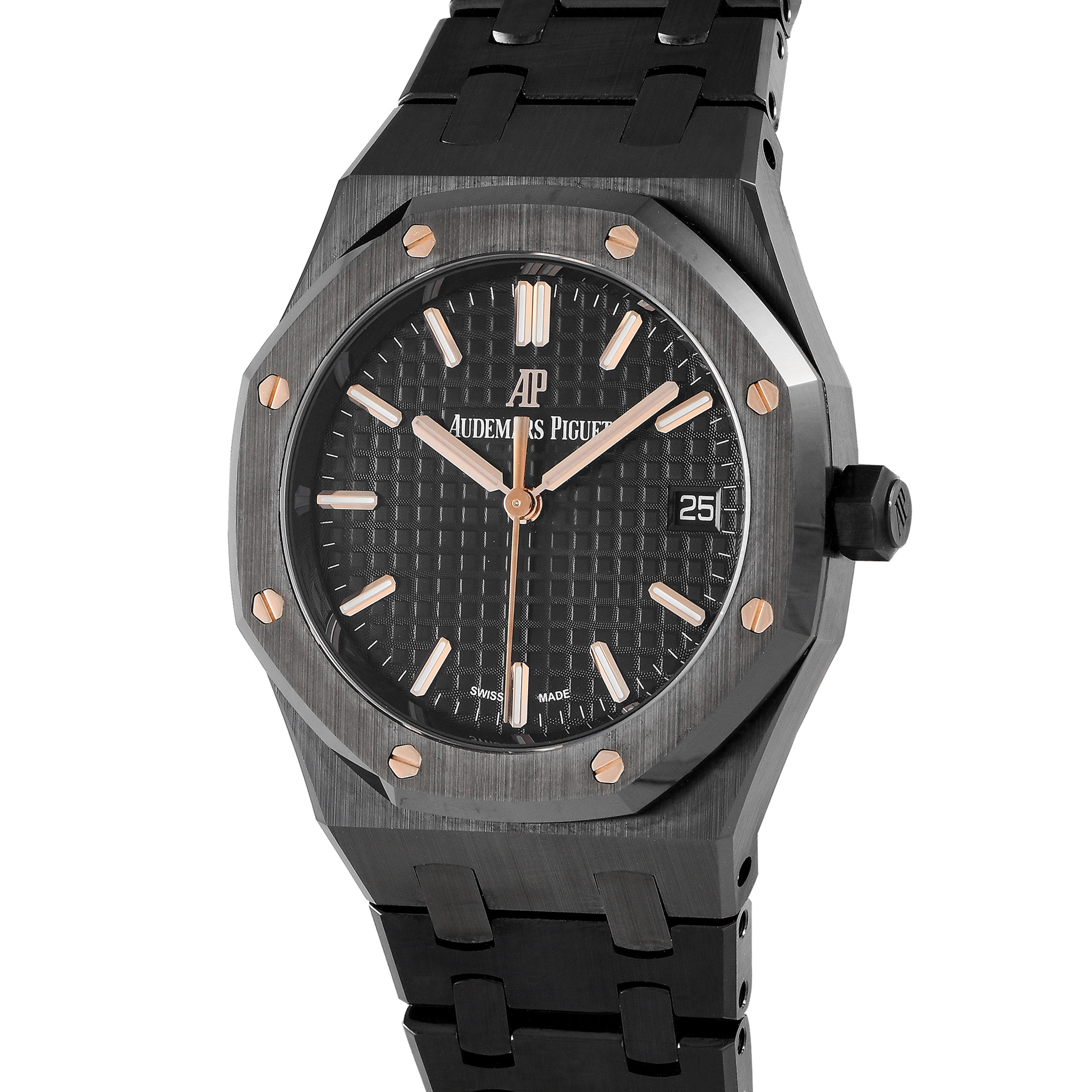 Audemars Piguet Royal Oak Black Ceramic Watch 77350CE.OO.1266CE.01 - Image 2