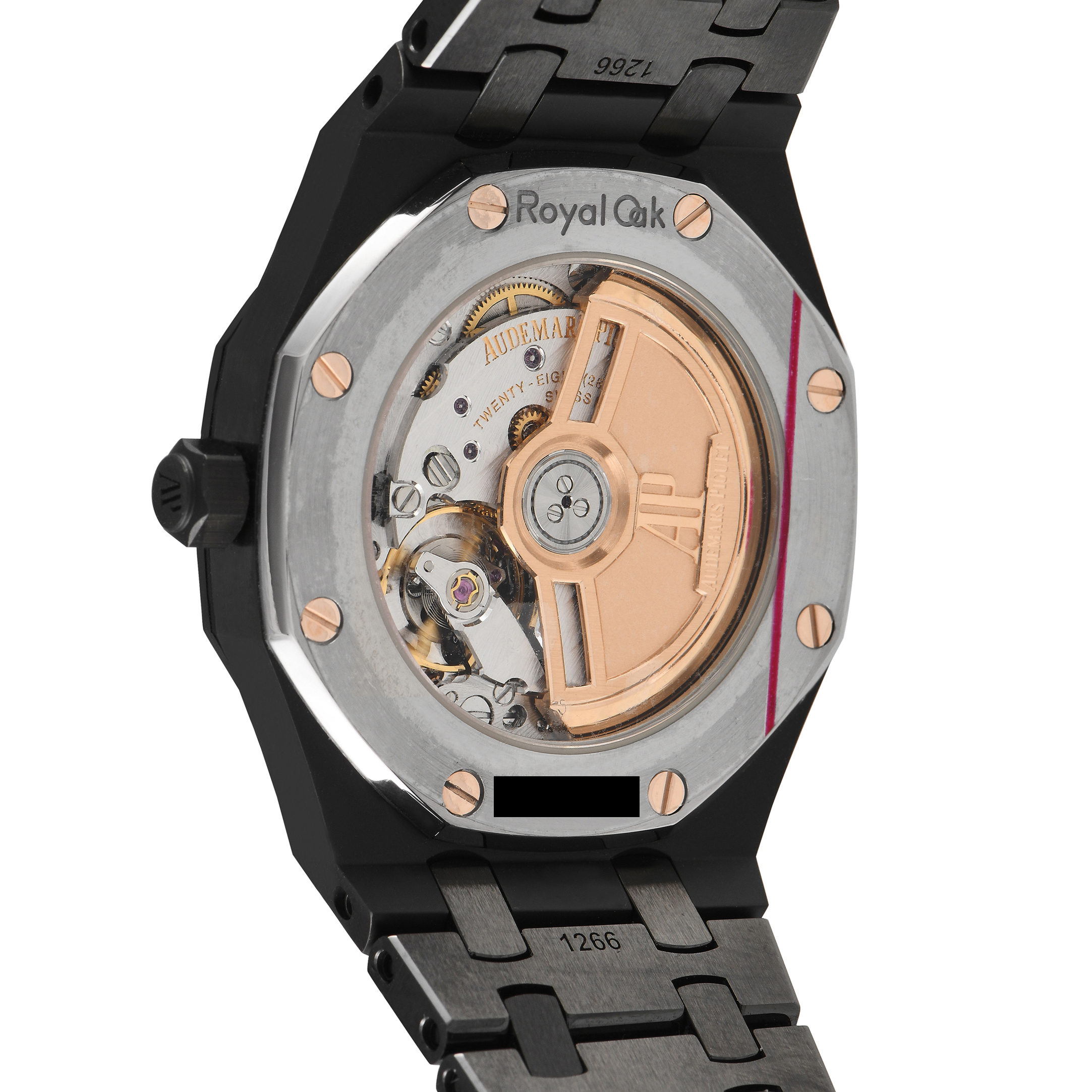 Audemars Piguet Royal Oak Black Ceramic Watch 77350CE.OO.1266CE.01 - Image 3