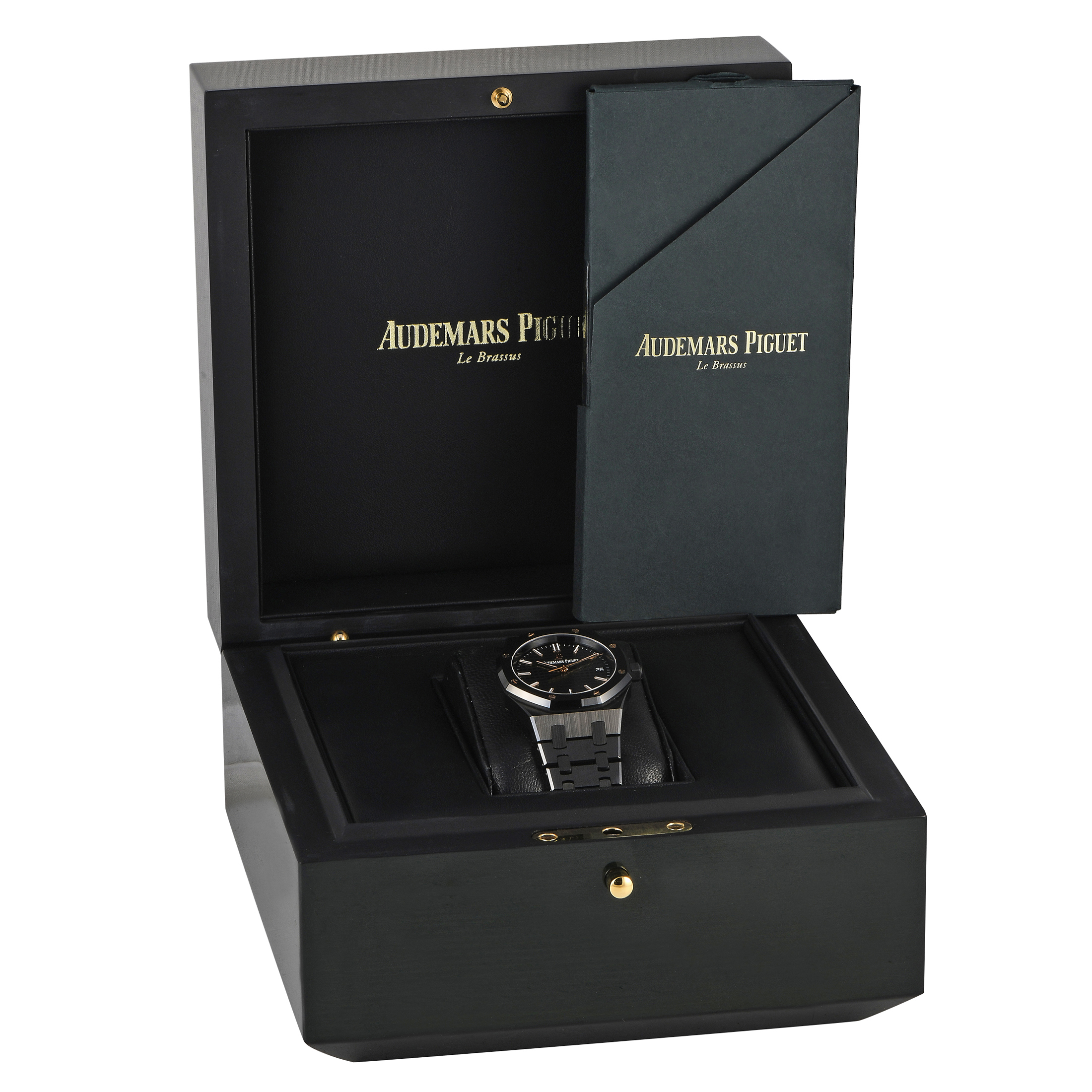 Audemars Piguet Royal Oak Black Ceramic Watch 77350CE.OO.1266CE.01 - Image 5