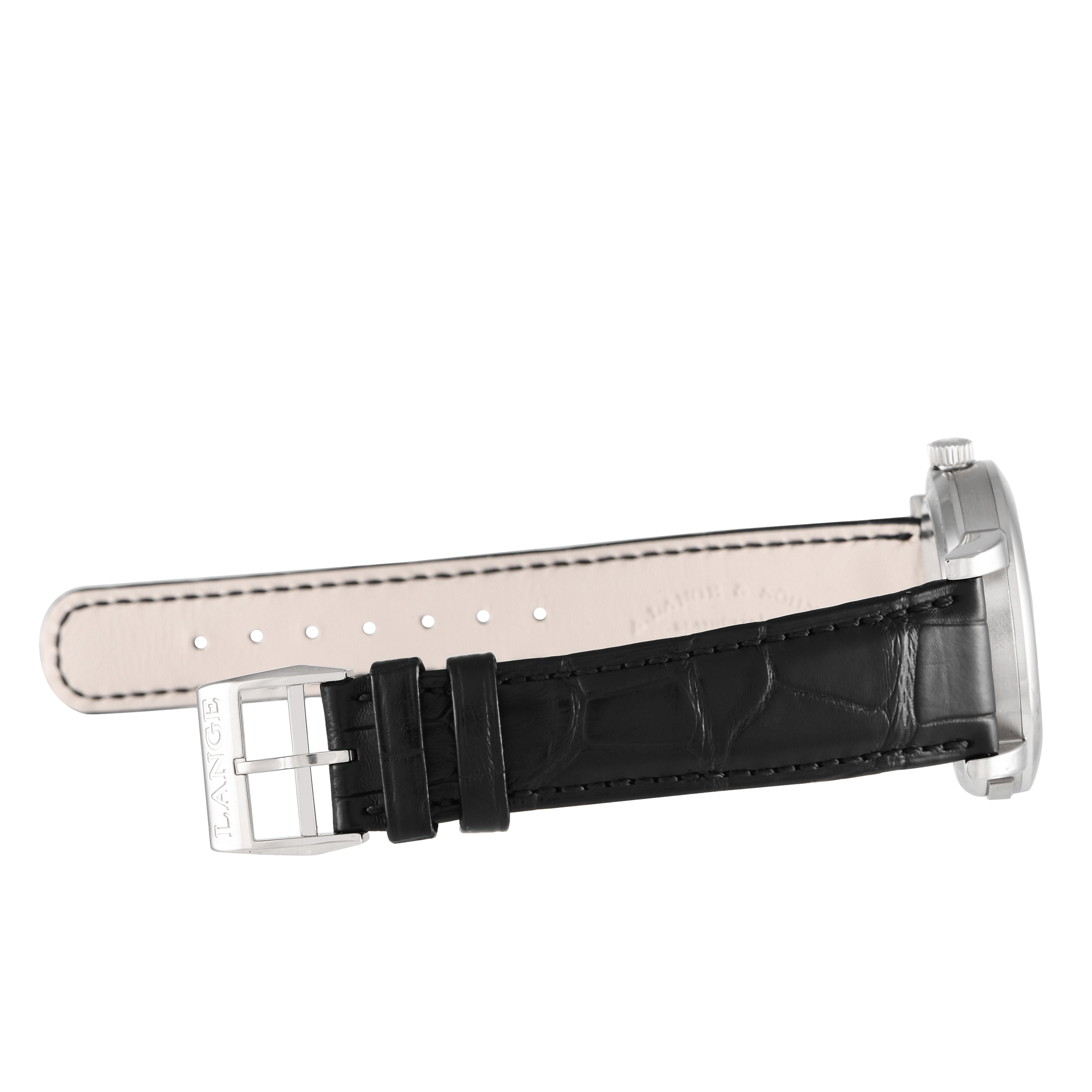 A. Lange & Sohne Lange 1 White Gold Watch 101.030 - Image 4