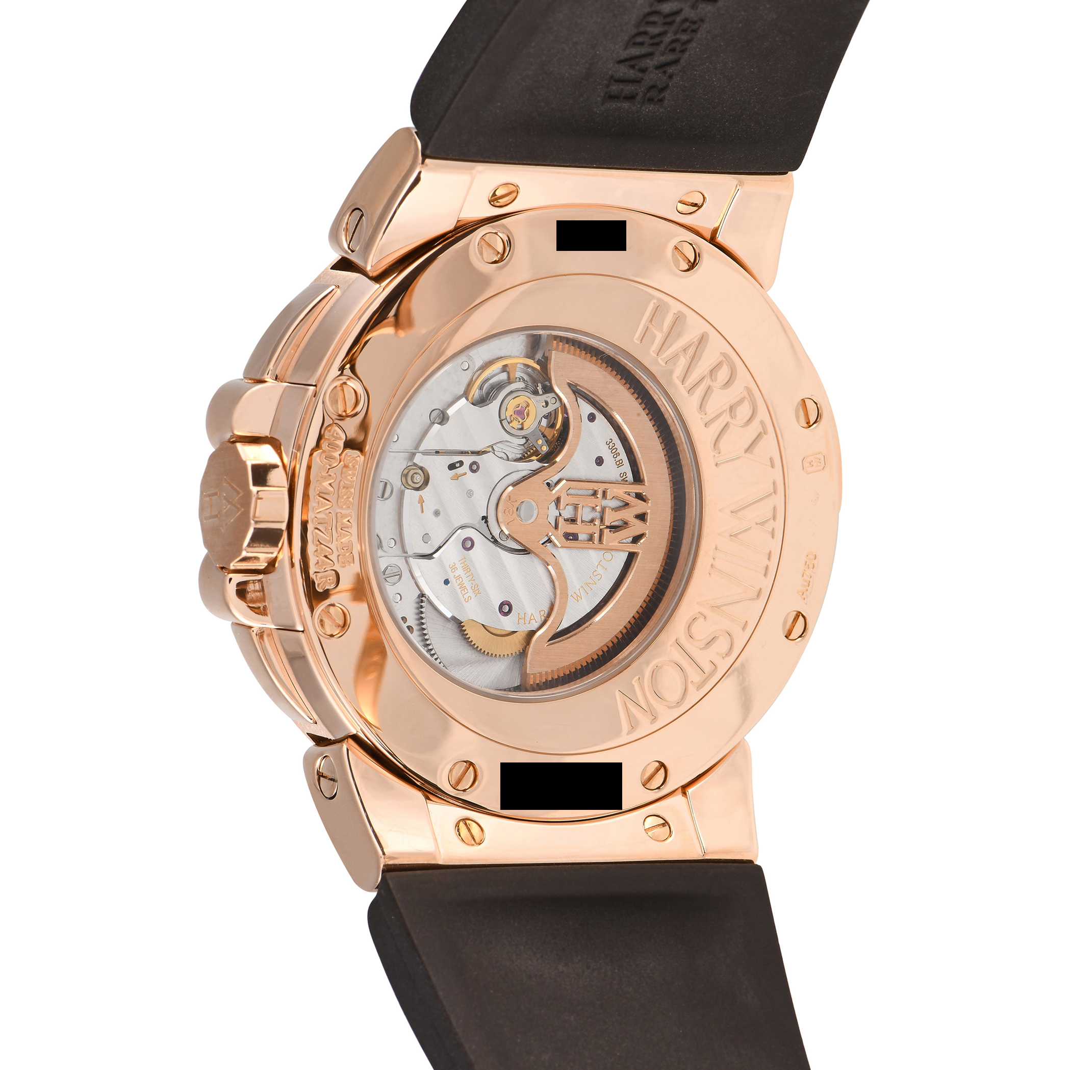 Harry Winston Ocean Dual Time Watch 400-MATZ44R