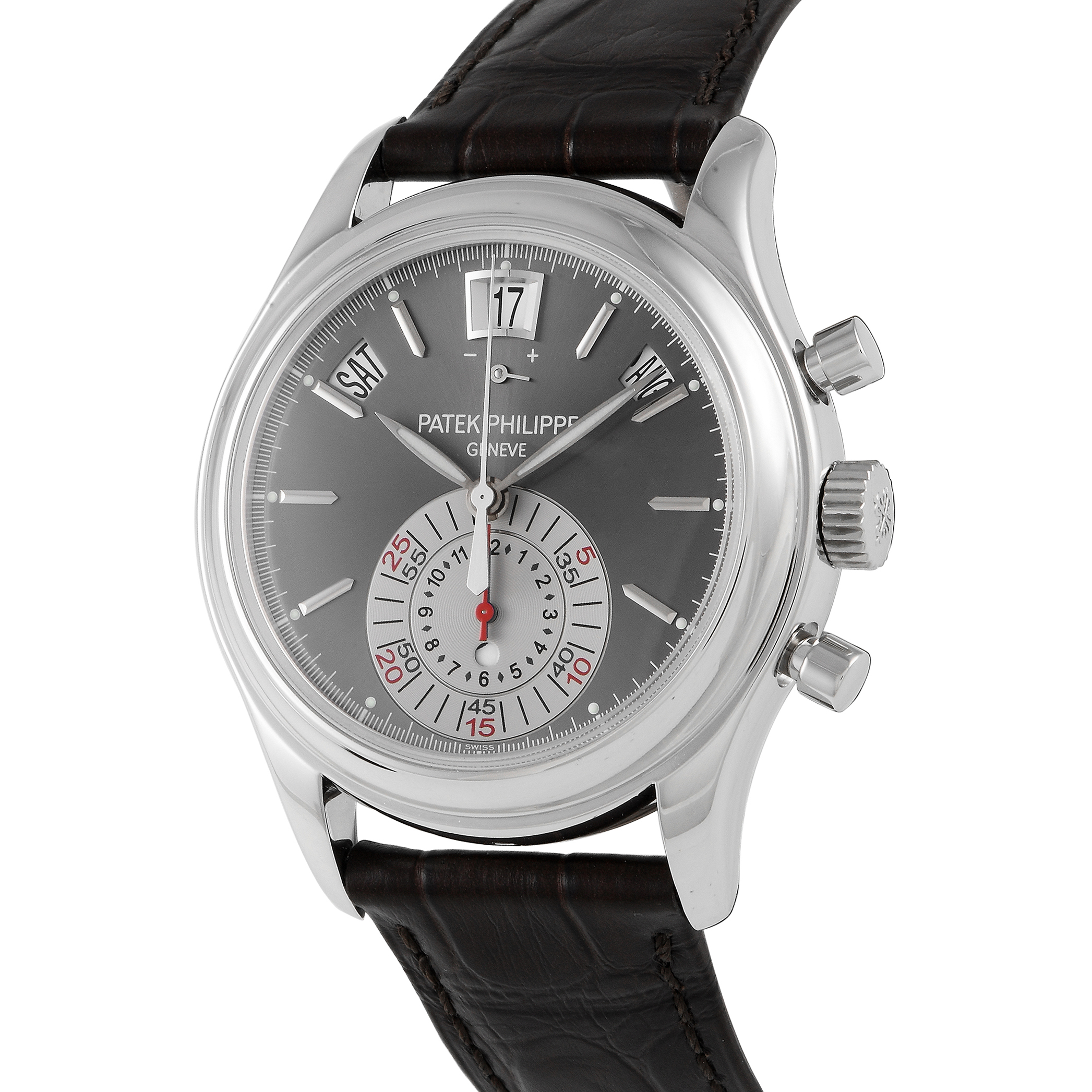 Patek Philippe Annual Calendar Chronograph Watch 5960P-001 - Image 2
