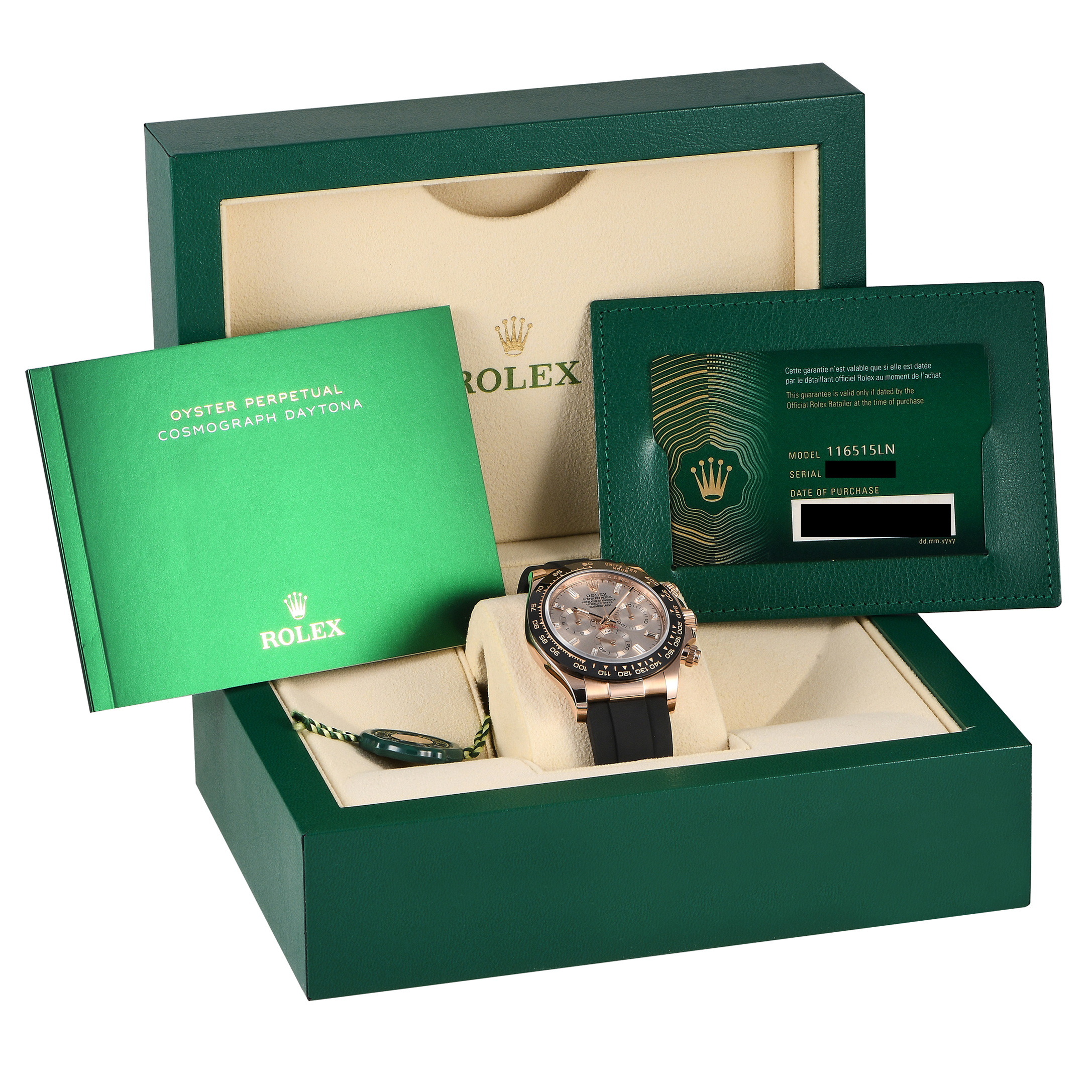 Rolex Daytona Sundust Diamond Dial Watch 116515LN - Image 5