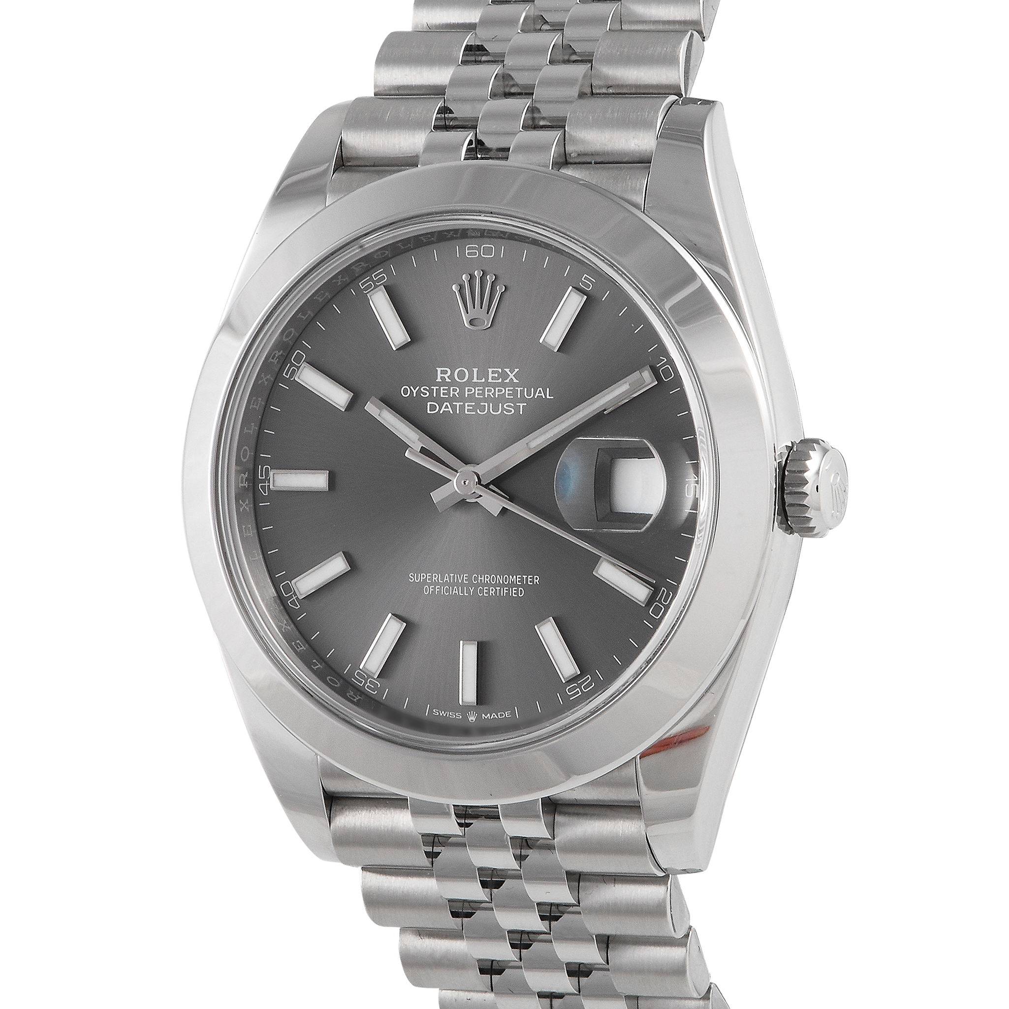 Rolex Datejust 41 Slate Dial Watch 126300 - Image 2