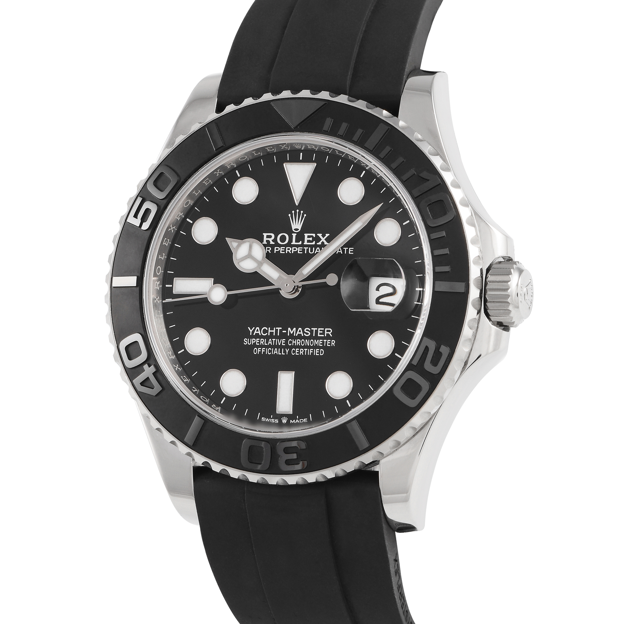Rolex Yacht-Master 42 White Gold Watch 226659 - Image 2