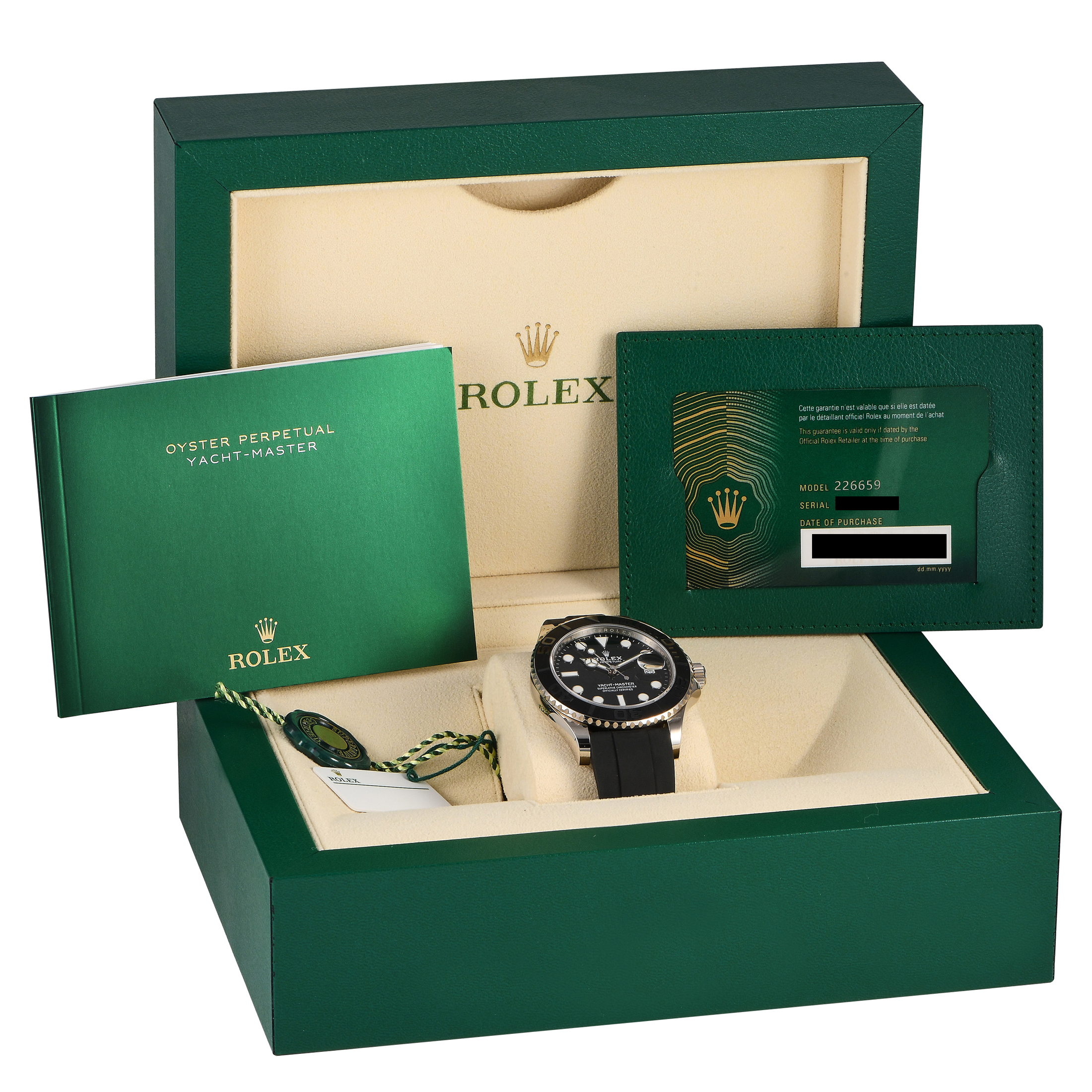Rolex Yacht-Master 42 White Gold Watch 226659 - Image 5